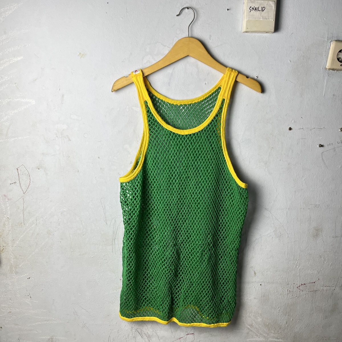 MasterPiece Vintage Masterpiece Mesh String Tank Tops Size US XXL / EU 58 / 5 - 2 Thumbnail