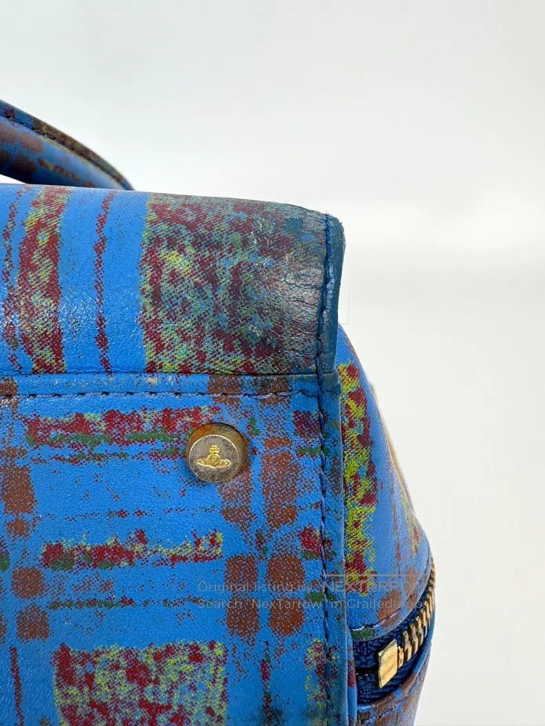 Vivienne Westwood Vivienne Westwood size os Blue Plaid Handbag/Shoulder Bag/o Size ONE SIZE - 7 Thumbnail