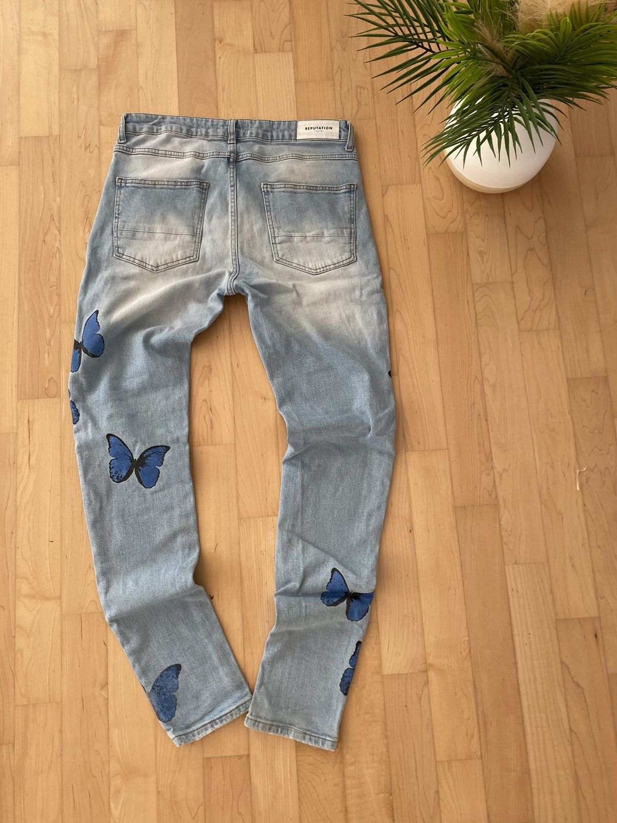 Reputation Studios Jeans Reputationstudios Butterfly Size US 36 / EU 52 - 2 Thumbnail