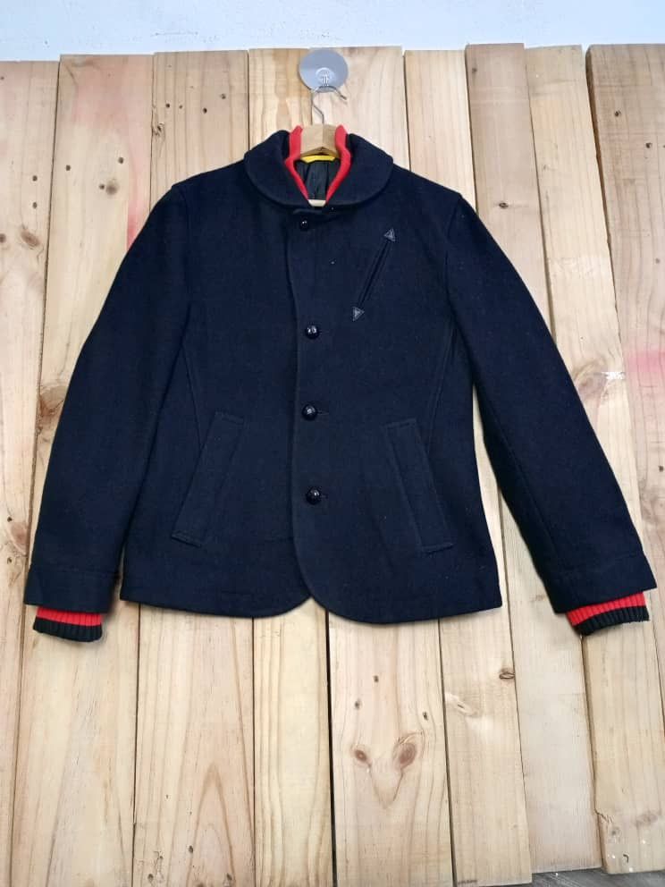 Frapbois × Vintage Vintage 1990s Frapbois Wool Jacket Size US L / EU 52-54 / 3 - 1 Thumbnail