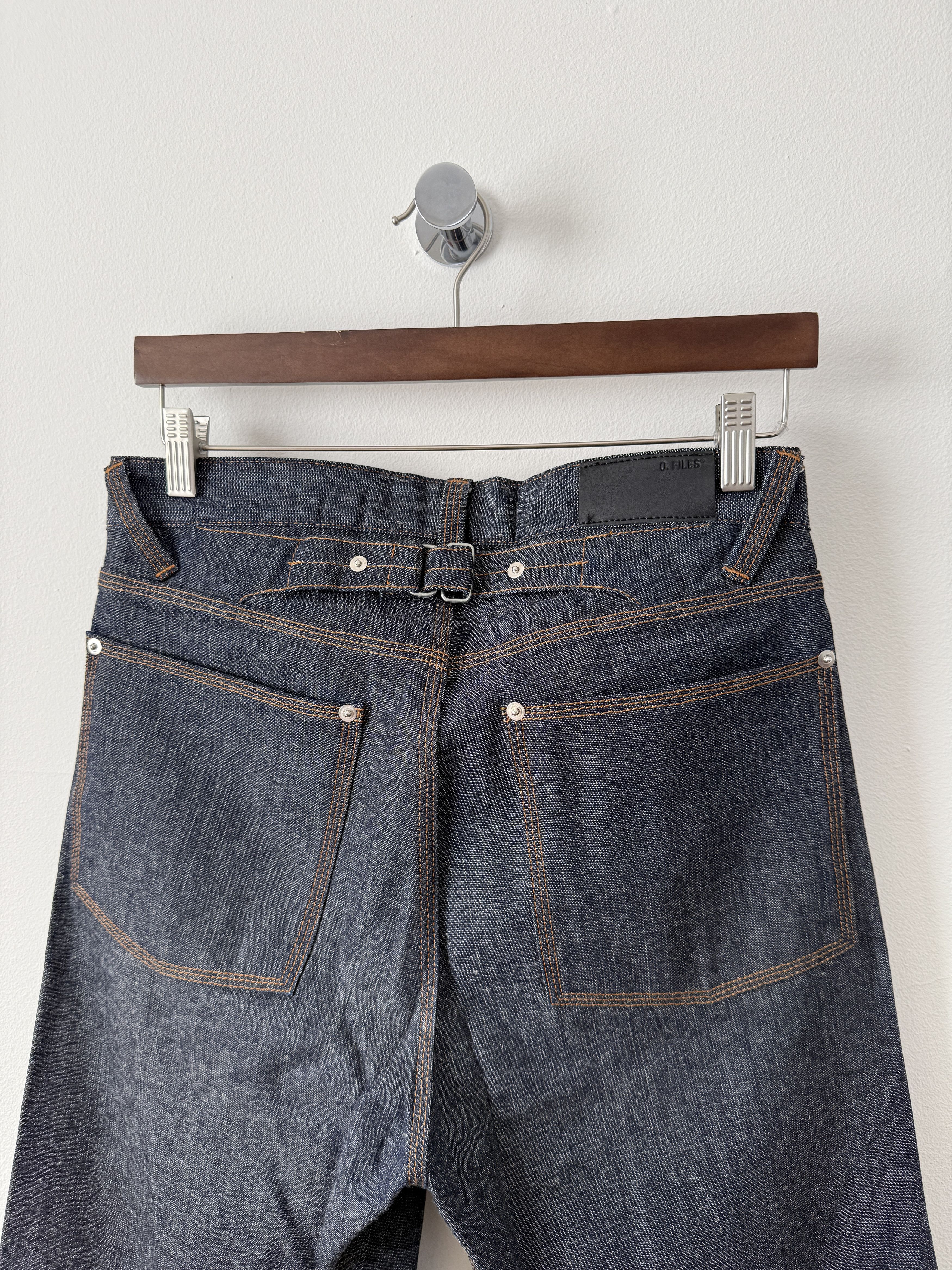 Ojardorf O. FILES Italian Raw Denim Jeans Size US 31 - 11 Thumbnail
