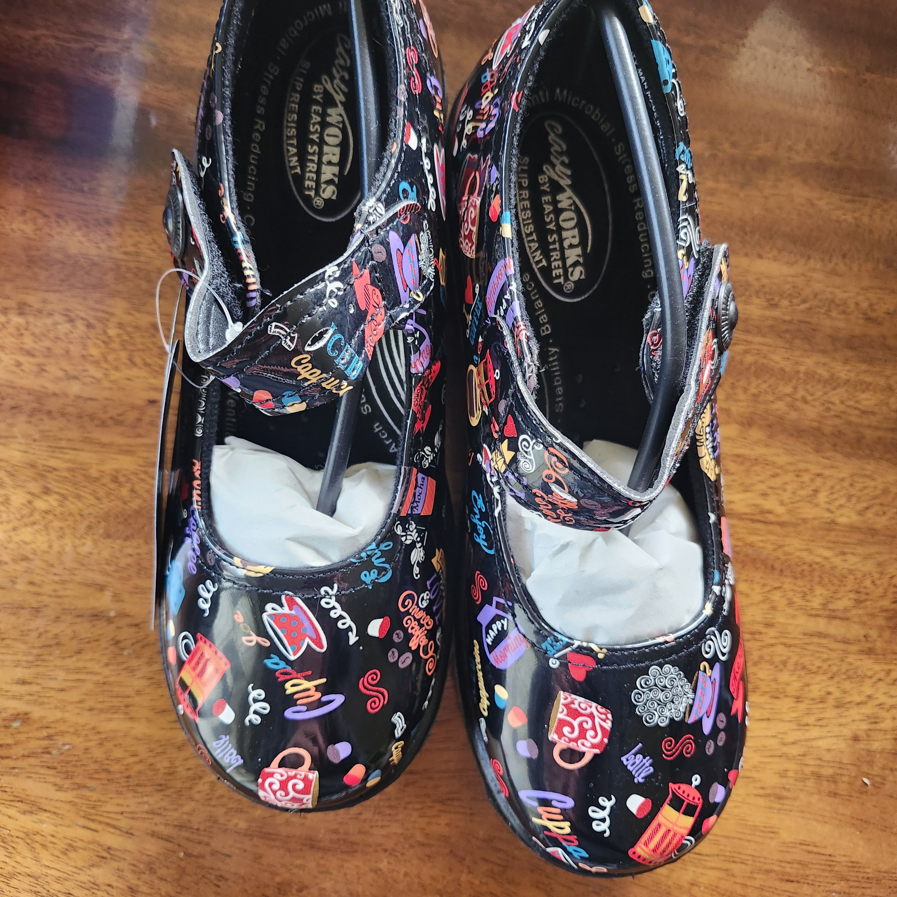Other Easy Works by Easy Street Women's Shoes Hot Coffee Black 8M Size US 8 / IT 38 - 4 Thumbnail