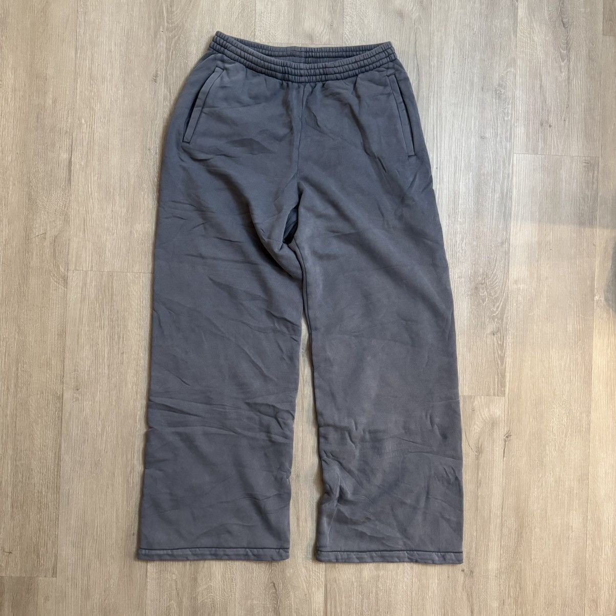 Gap × Yeezy Season Yeezy Gap Poetic Gray Heavyweight Sweatpants 