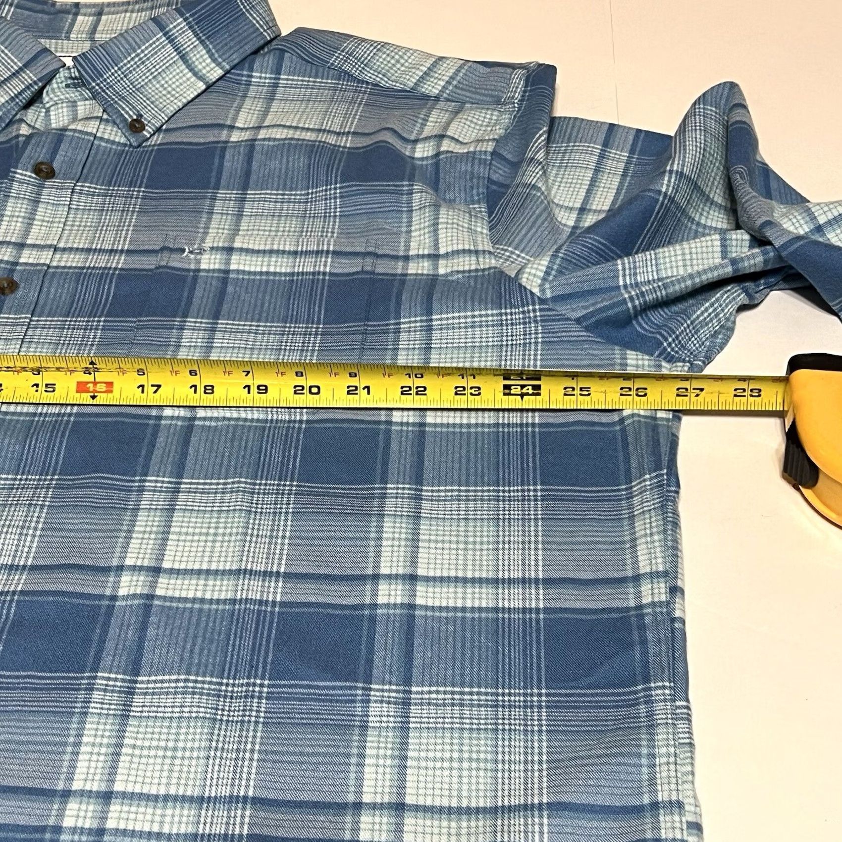 Southern Tide Southern Tide Shirt Men XXL Blue Plaid L/S Button-Down Size US XXL / EU 58 / 5 - 6 Thumbnail