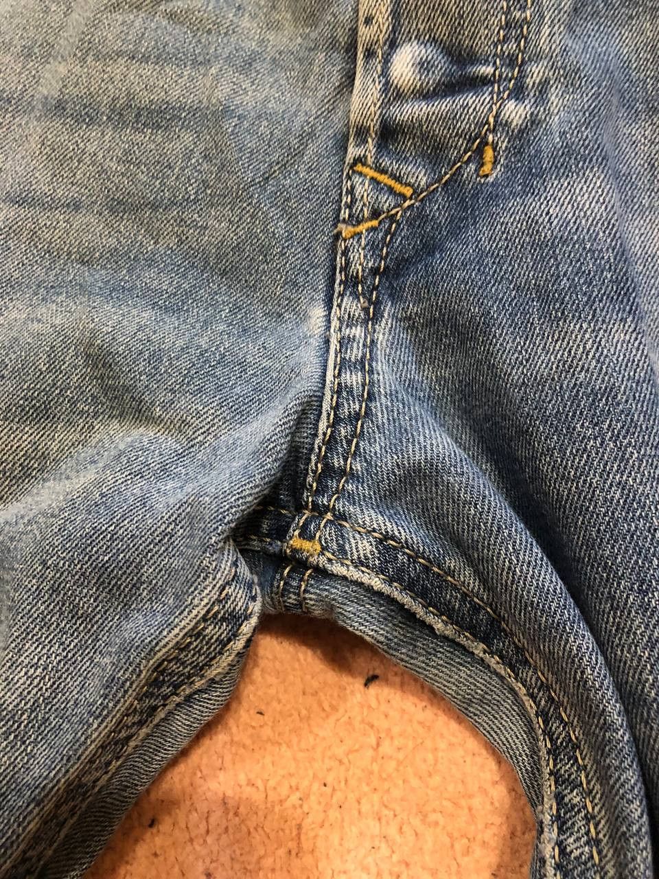 Diesel vintage blue jeans Diesel crazy Y2K size 33 streetwear Size US 33 - 22 Thumbnail