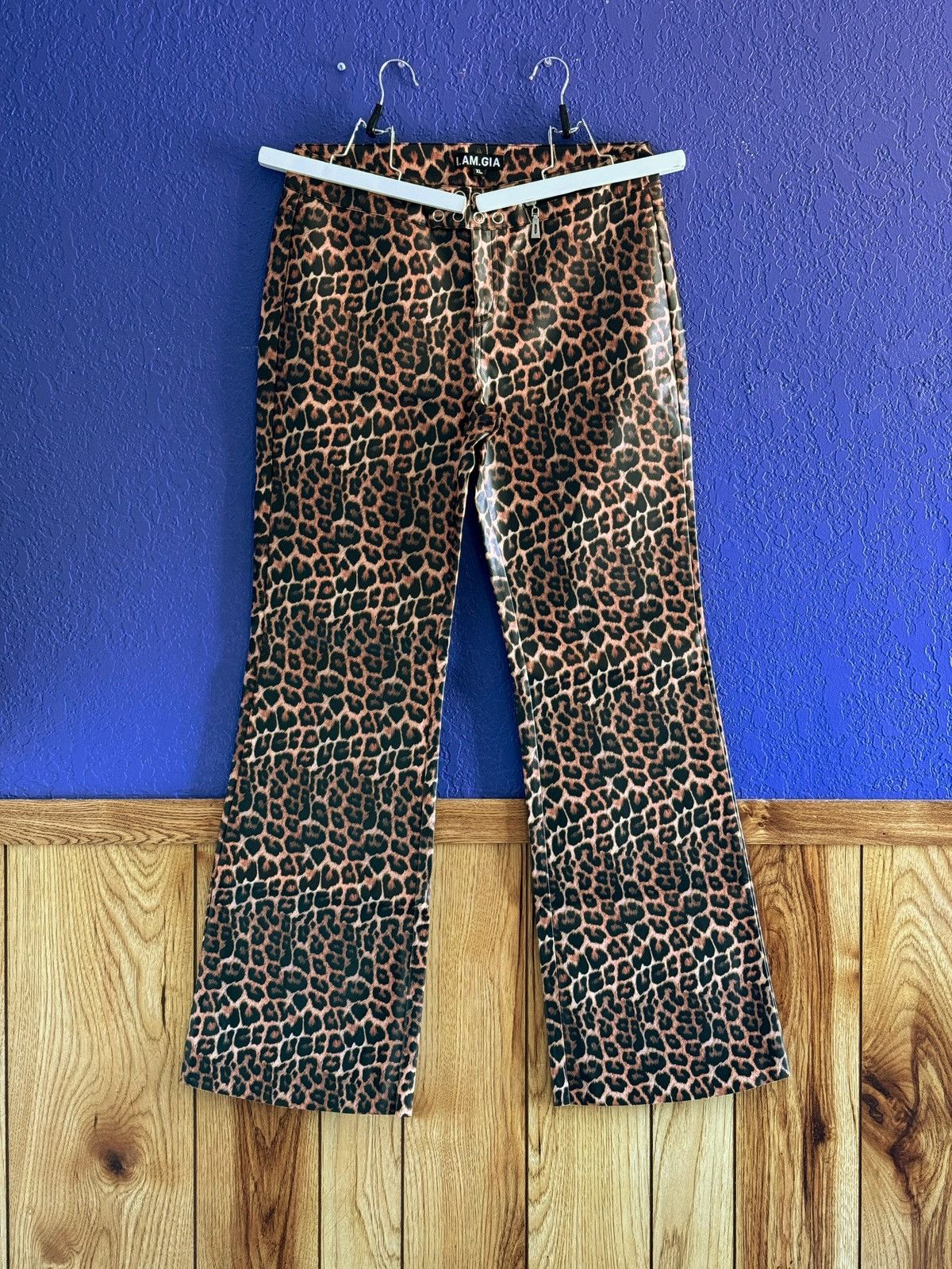 I.AM.GIA Women’s Leopard Trousers (XL)