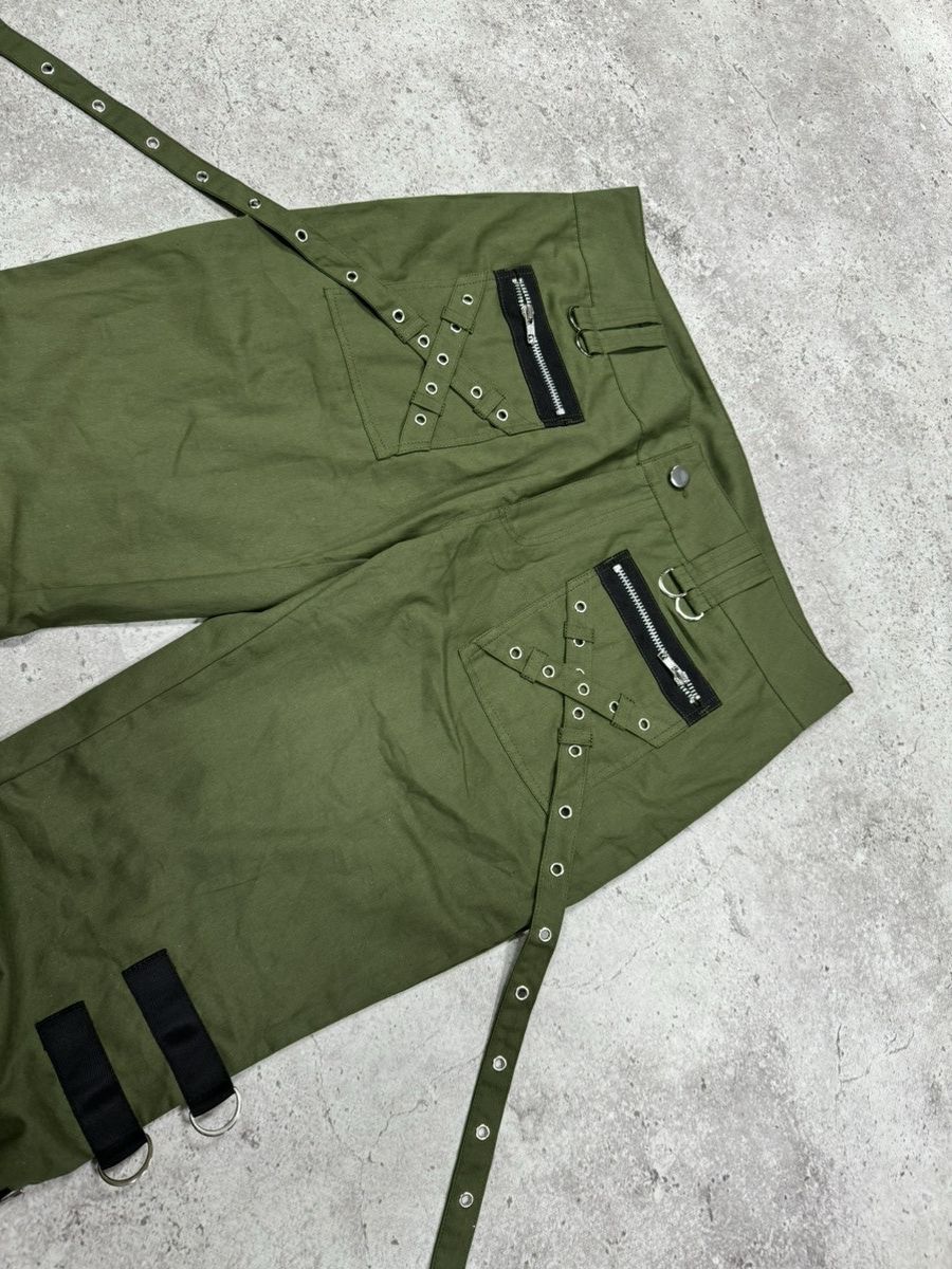 Hysteric Glamour × If Six Was Nine × Japanese Brand Avant-Garde Bootcut Bandage Flare IfSixWasNine Style Pants Size US 33 - 4 Thumbnail