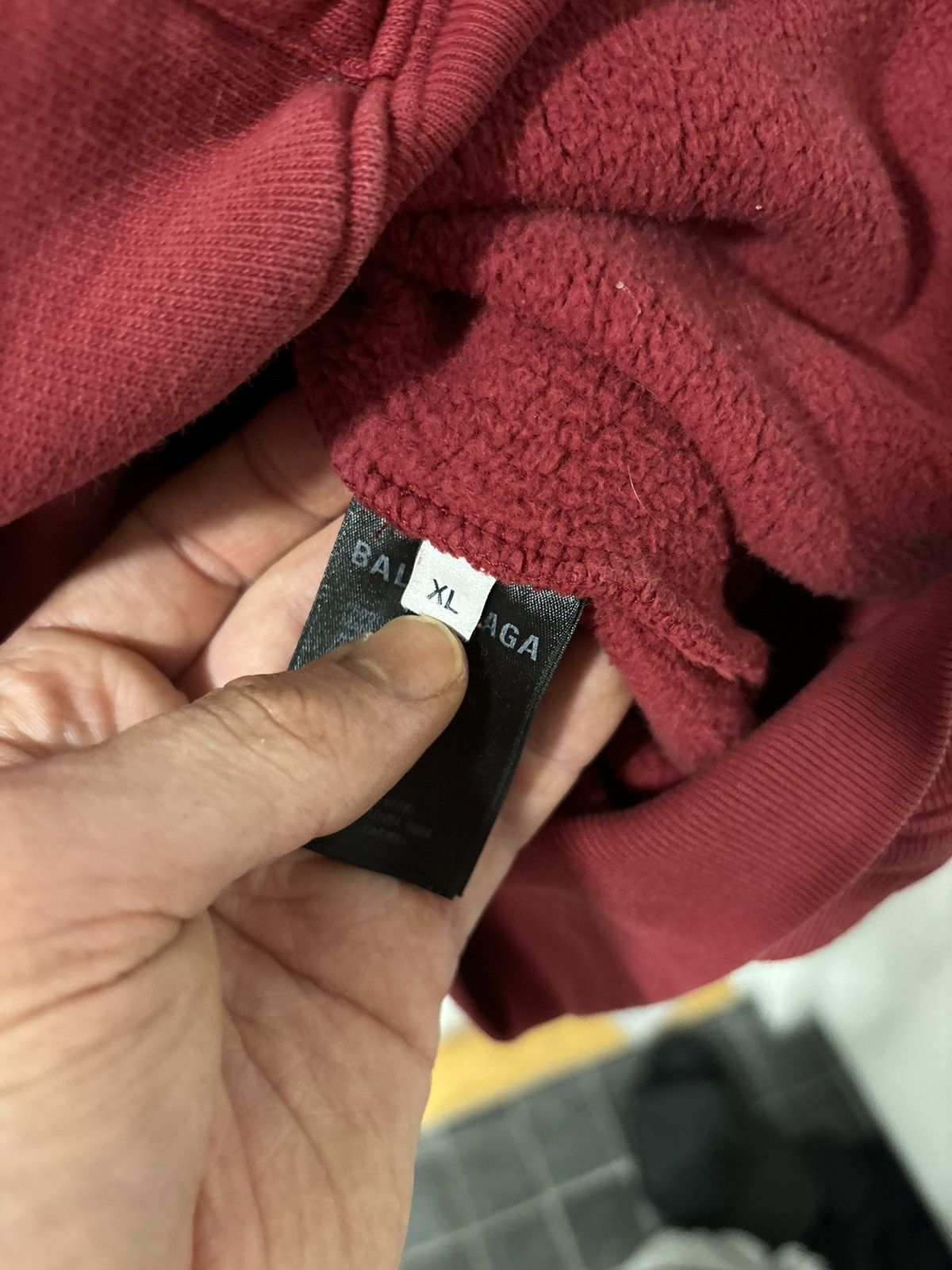 Balenciaga Back logo hoodie Size US XL / EU 56 / 4 - 3 Thumbnail