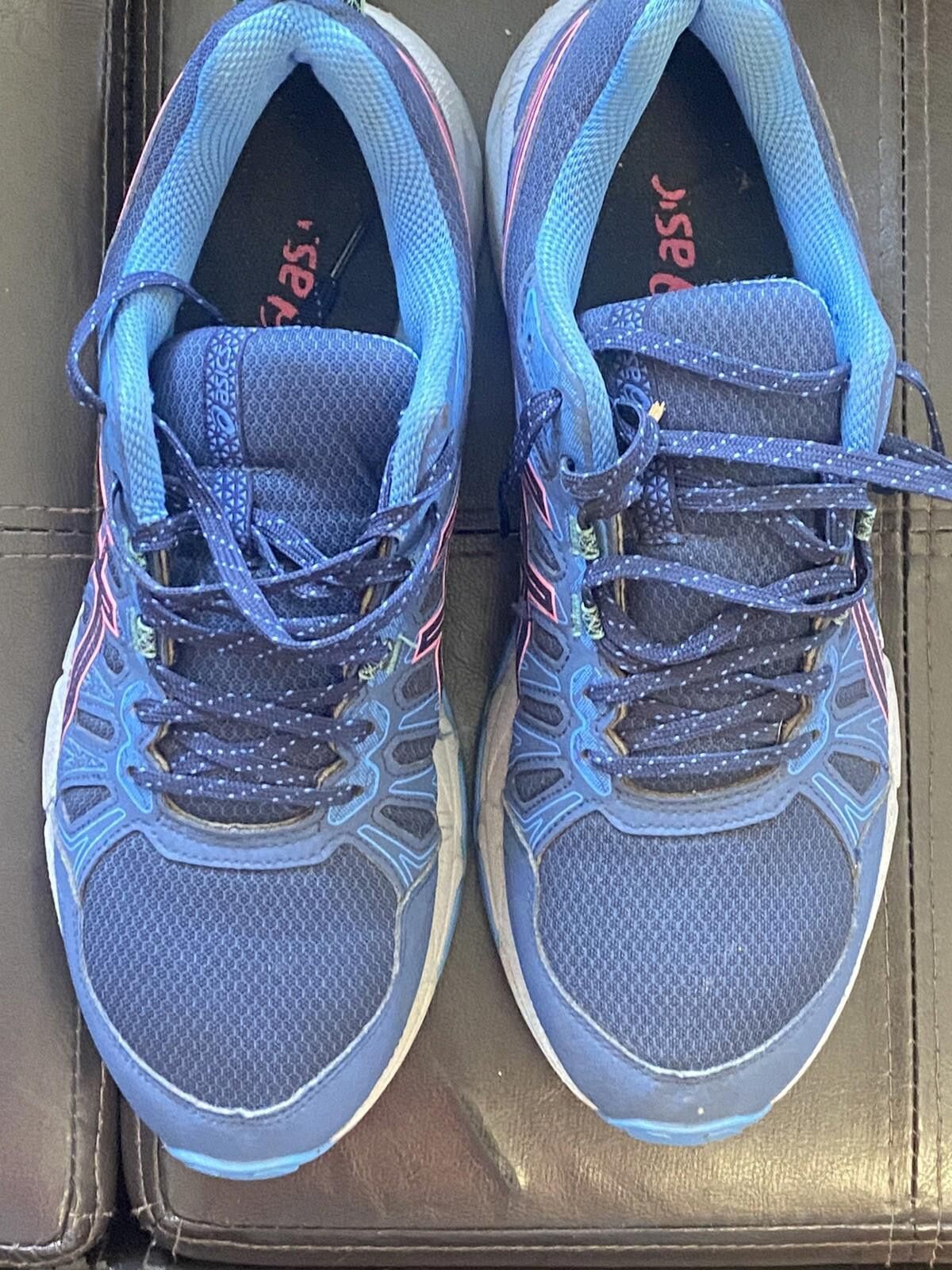 Asics Asics Womens 12 Gel Venture 7 Sneakers 1012A476 Shoes Purpl Size US 12 / IT 42 - 1 Thumbnail