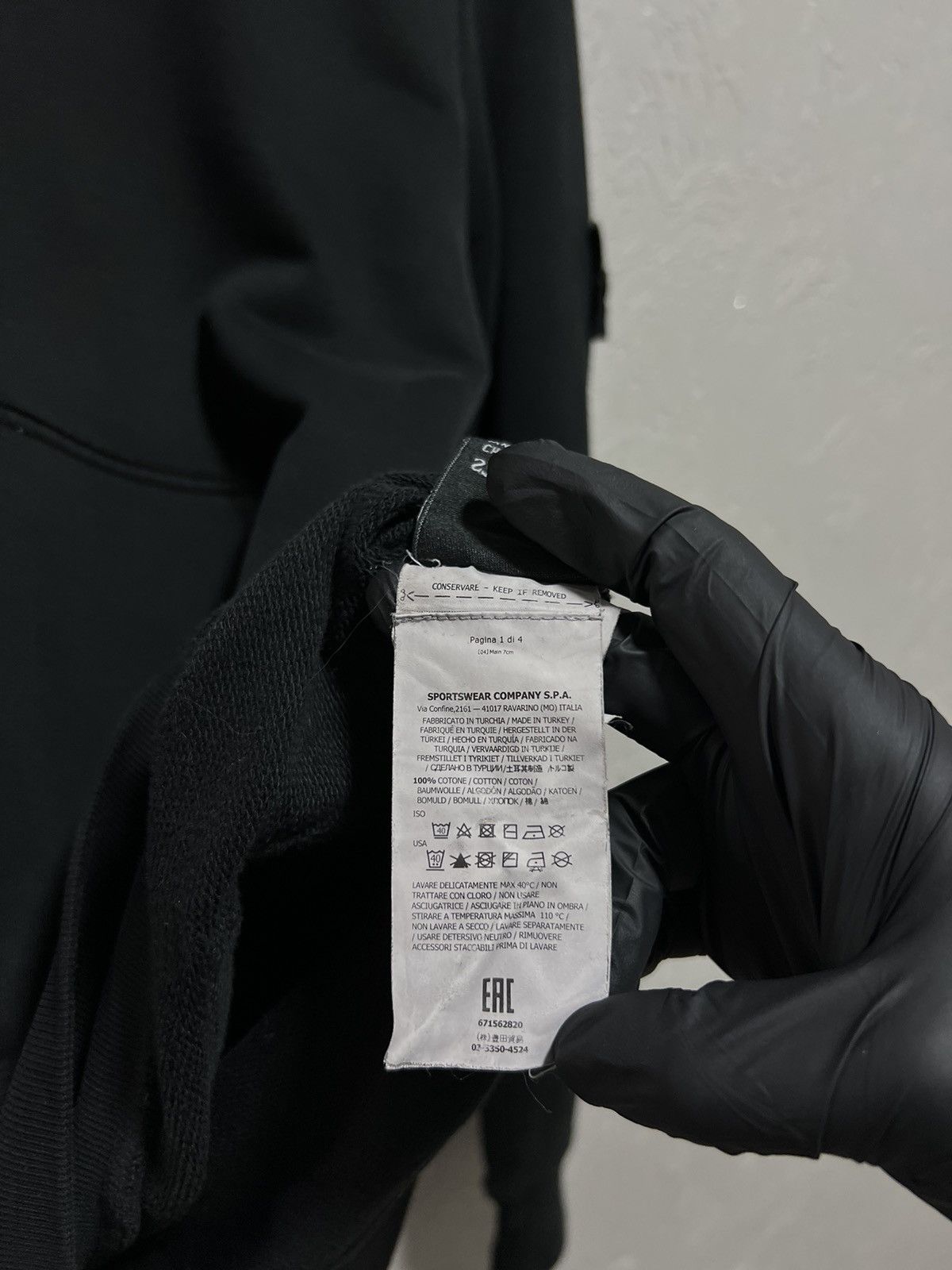 Stone Island Stone Island Hoodie Black Casual Size US M / EU 48-50 / 2 - 15 Thumbnail