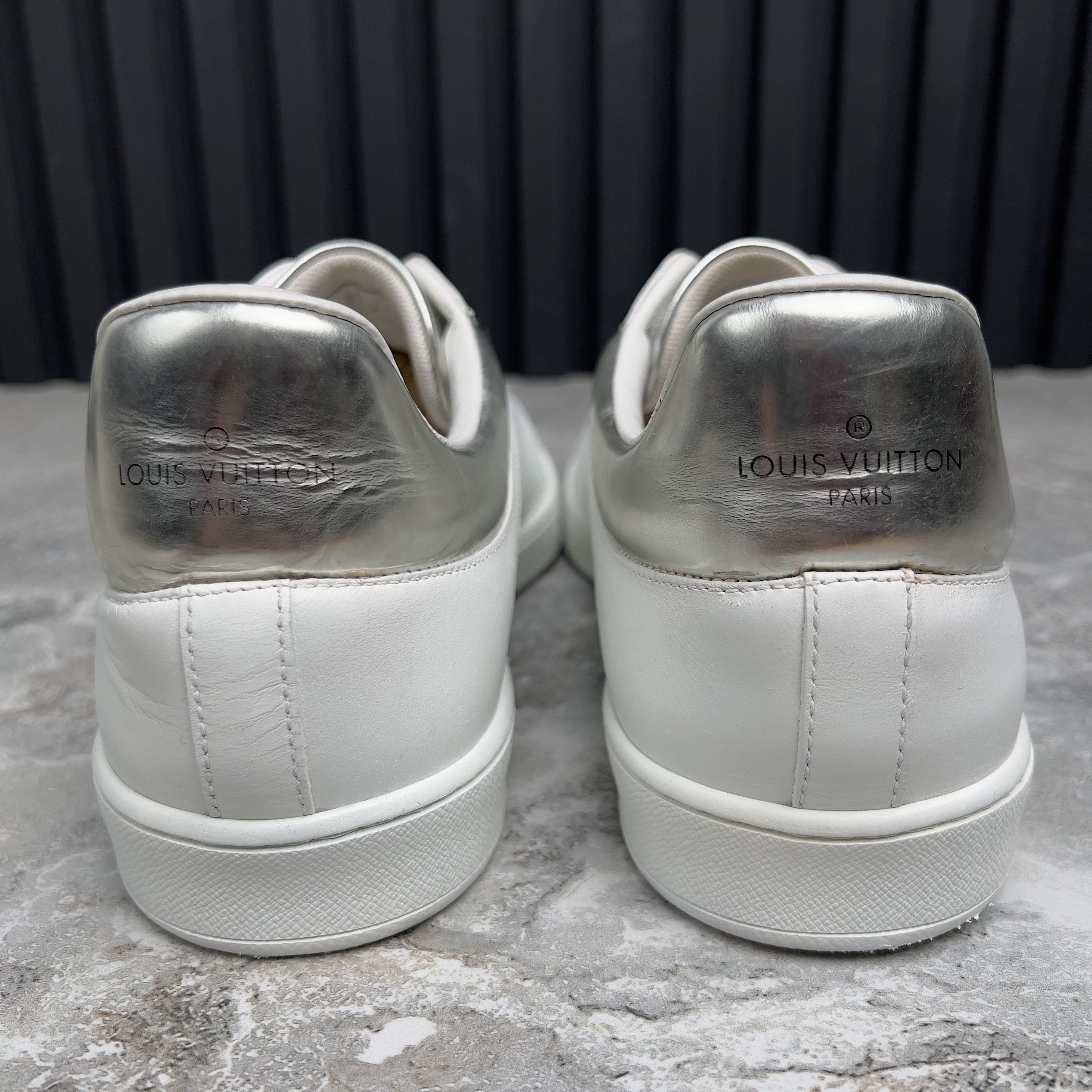 Louis Vuitton Louis Vuitton Luxembourg Sneakers Logo Leather Size US 8.5 / EU 41-42 - 9 Thumbnail
