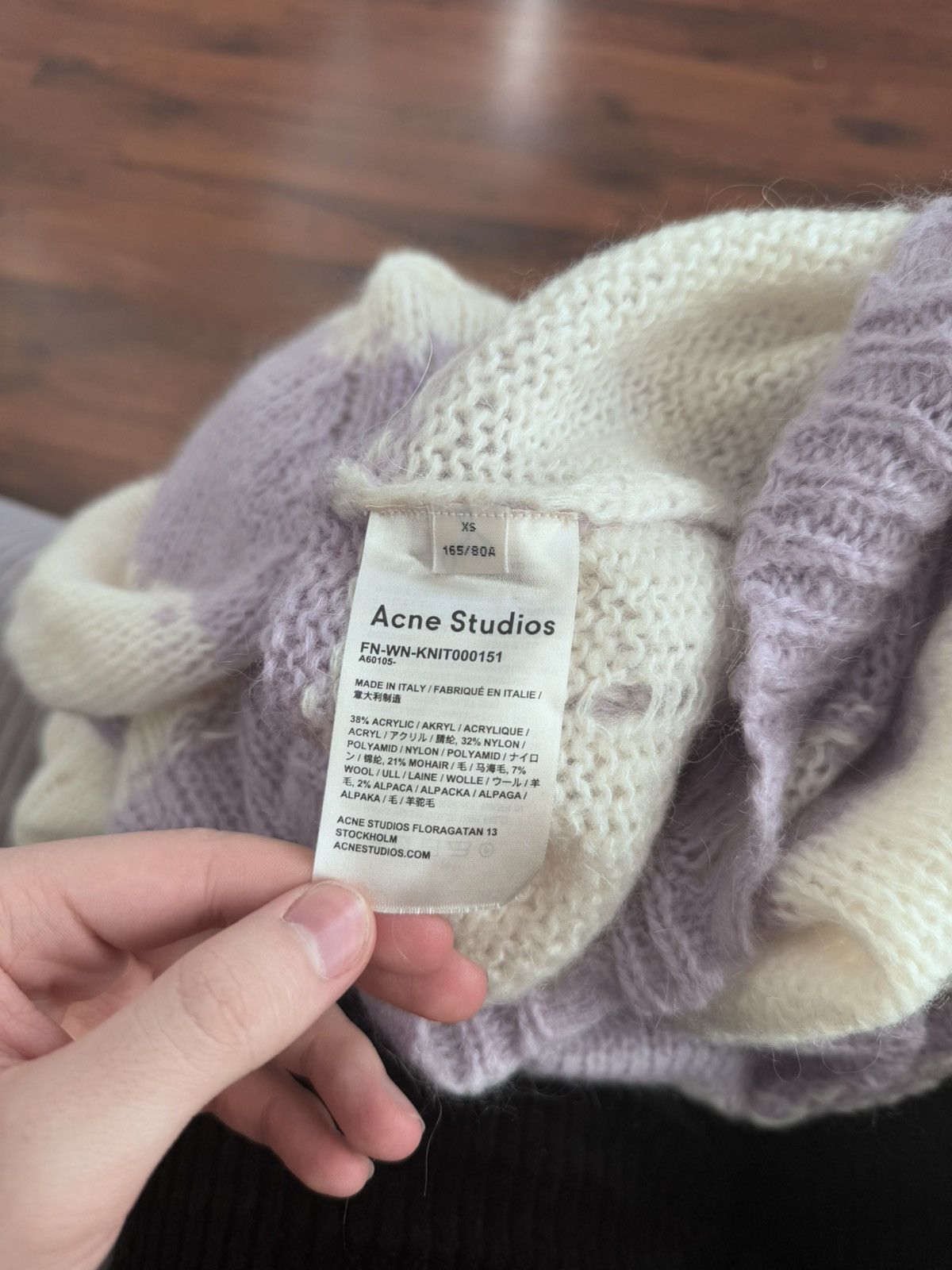 Acne Studios Acne Studios Mohair Sweater Distressed Knit Kurt Cobain Size US L / EU 52-54 / 3 - 7 Thumbnail