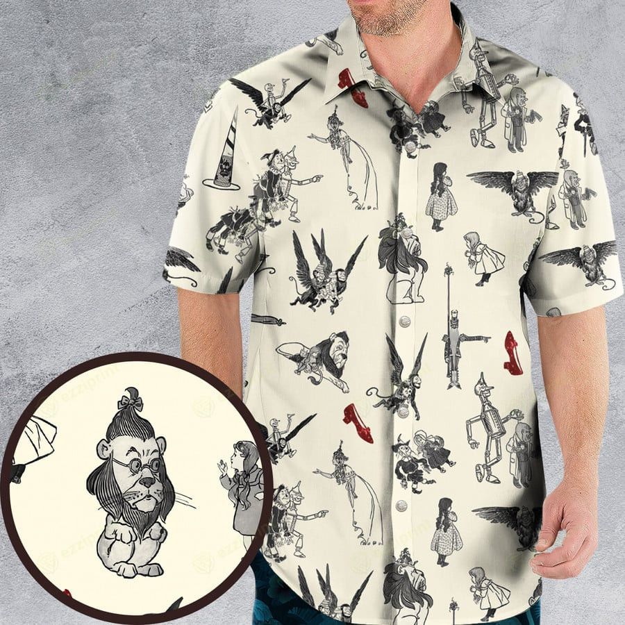 Other Wizard of Oz Vintage Adapt Hawaiian Shirt Size US L / EU 52-54 / 3 - 1 Thumbnail