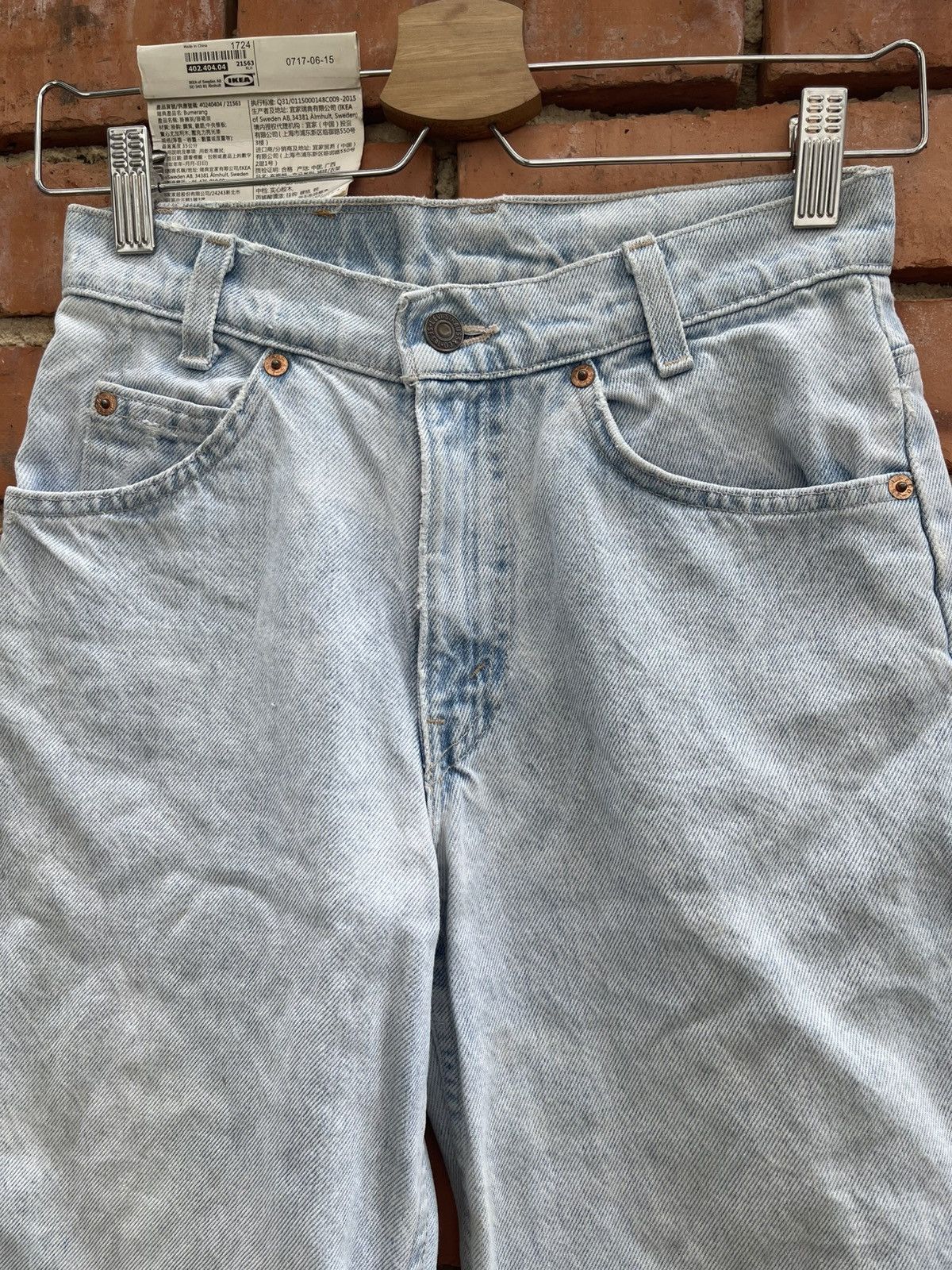 Levi's Levis Orange Tab 550 Student Jean Shorts made in USA Size US 26 / EU 42 - 3 Thumbnail