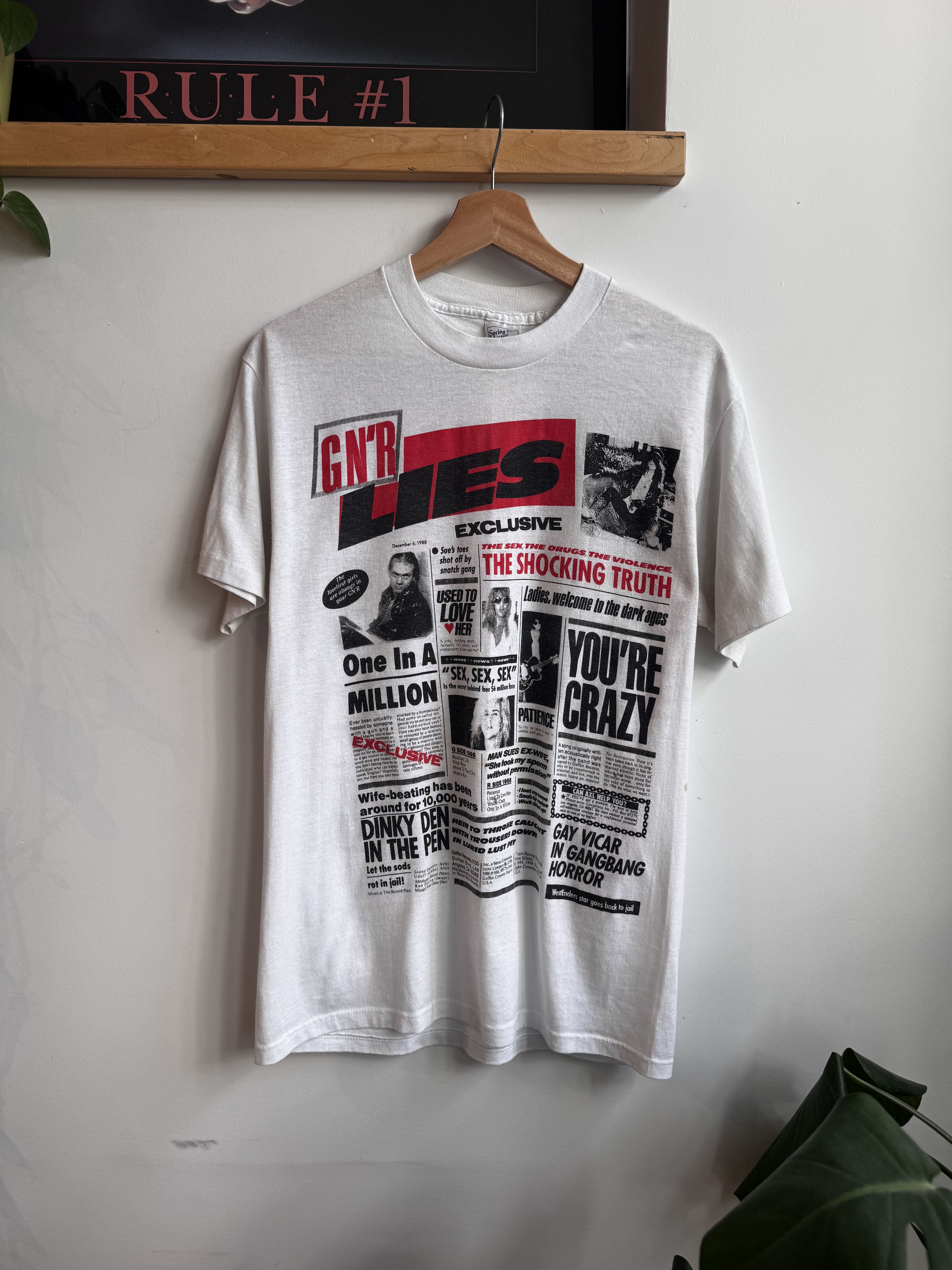 Guns N Roses Lies Shirt | Grailed