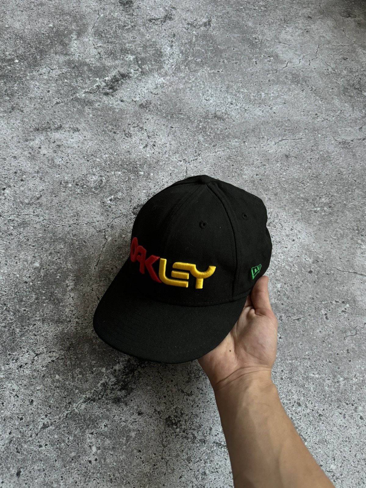 Oakley × Vintage Vintage Oakley X New Era big logo cap Size ONE SIZE - 8 Thumbnail