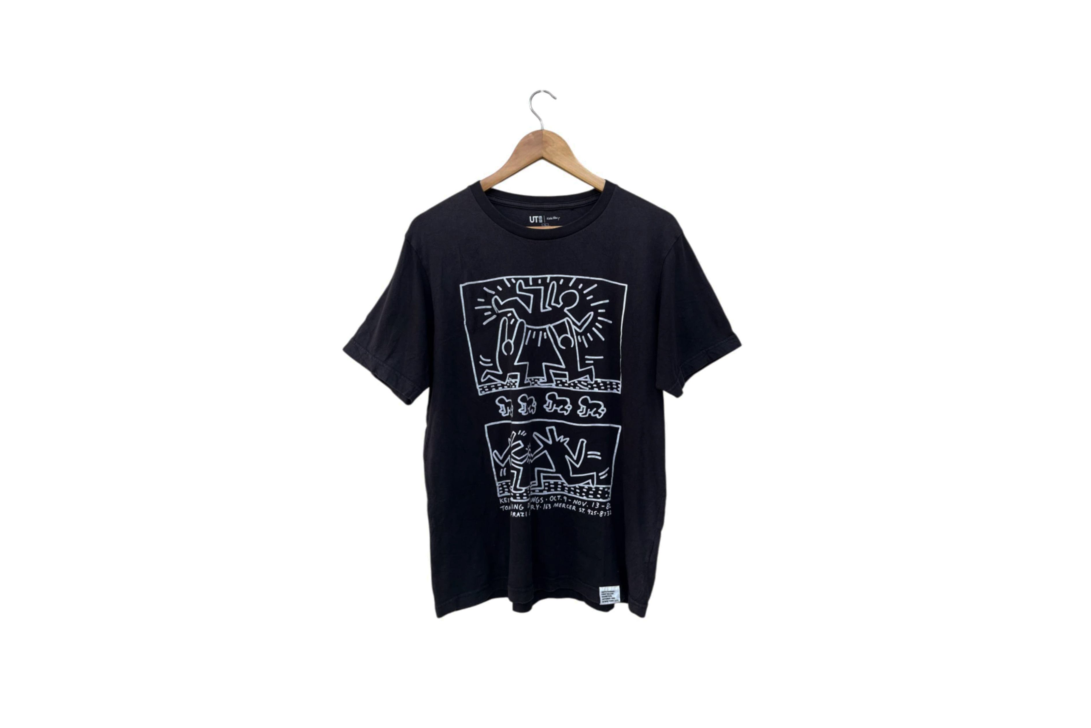 Uniqlo Uniqlo x Keith Haring Tshirt, doodles printed, defect Size US L / EU 52-54 / 3 - 1 Thumbnail