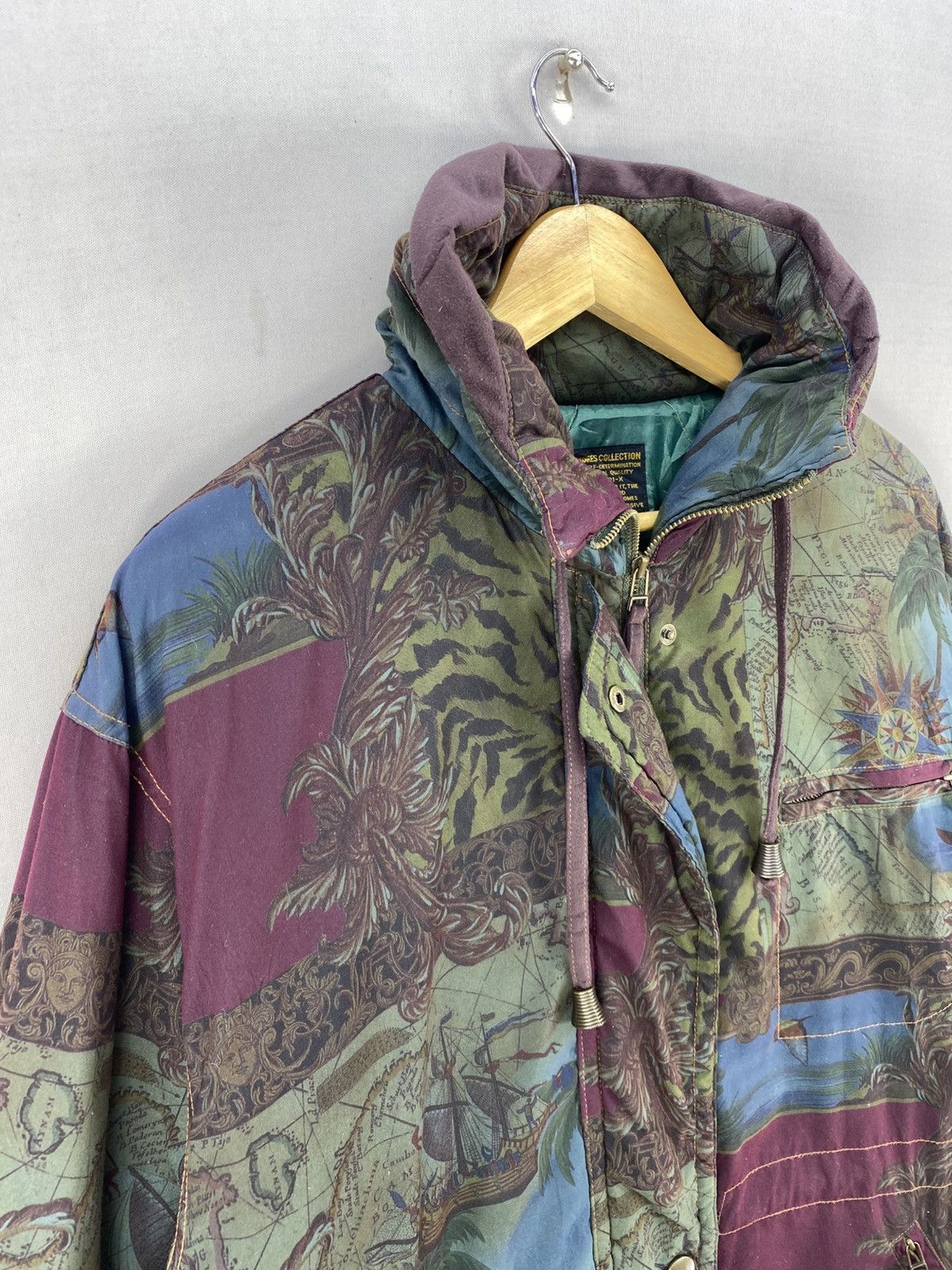 Japanese Brand Vintage Y2K Jean Jaures Collection Parka Down Jacket Size US XL / EU 56 / 4 - 2 Thumbnail