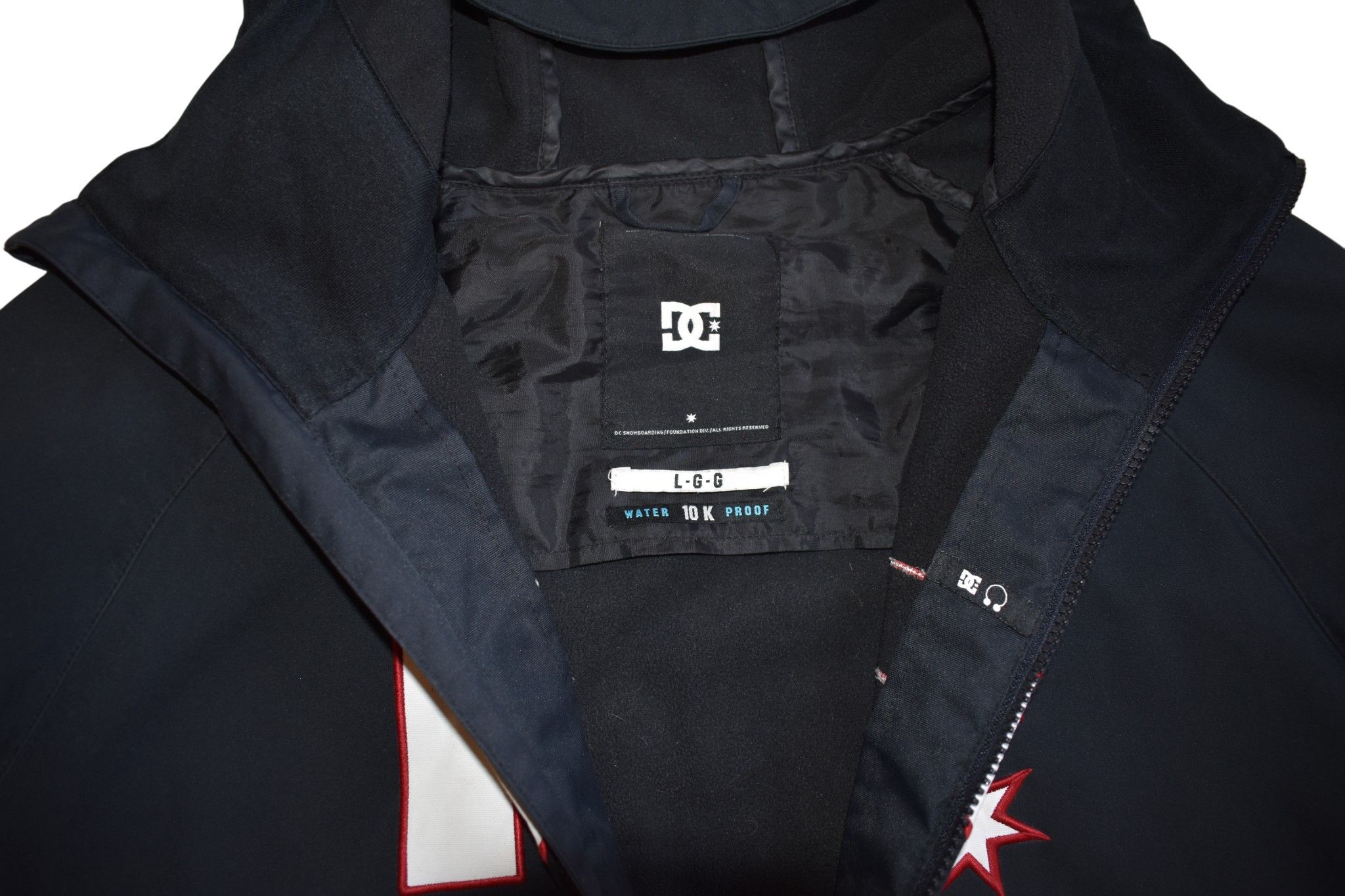 DC DC Waterproof Jacket Men’s Hooded Black Size US L / EU 52-54 / 3 - 6 Thumbnail