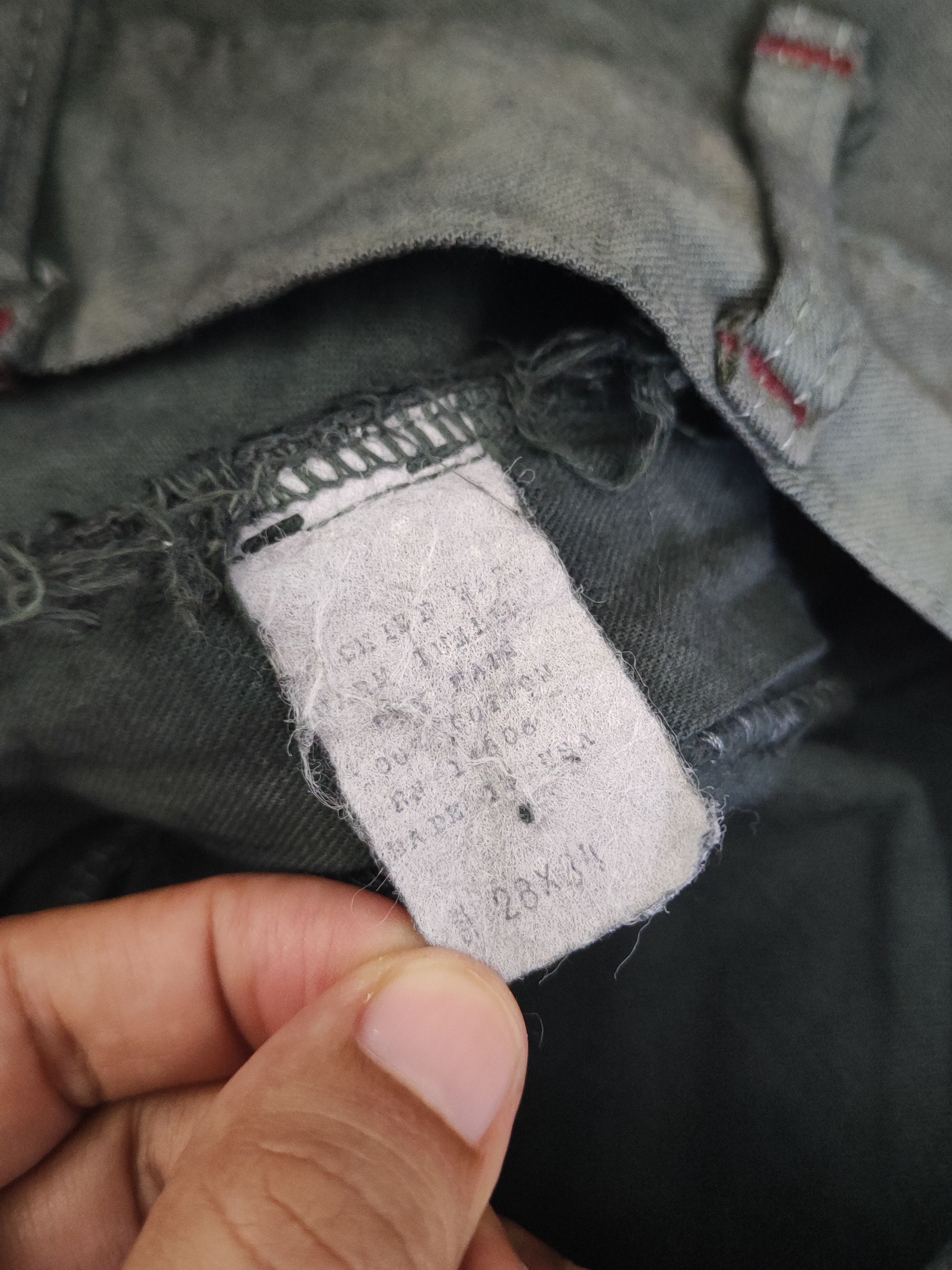 Carhartt DL Carhartt Black Faded Multipocket Cargo Pants #46-076 Size US 27 - 12 Thumbnail