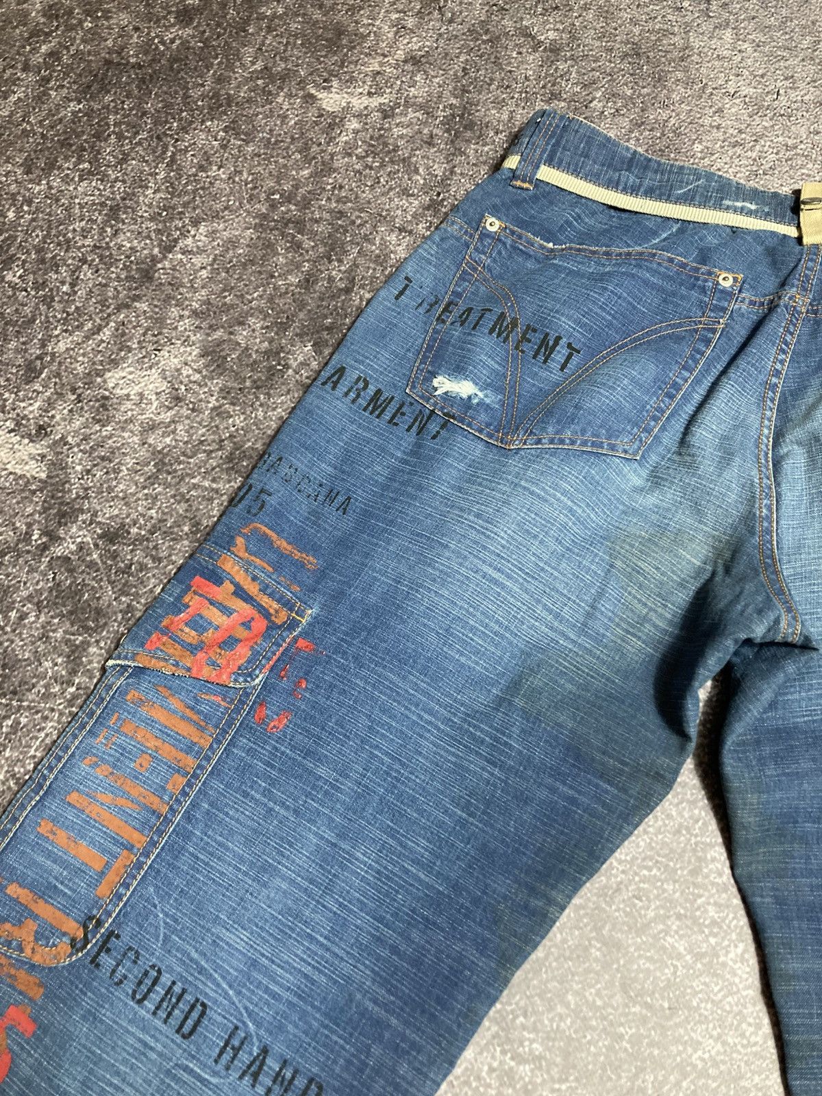 Dolce & Gabbana Vintage D&G Dolce Gabbana Cargo Pants Distressed Archive Size US 36 / EU 52 - 15 Thumbnail