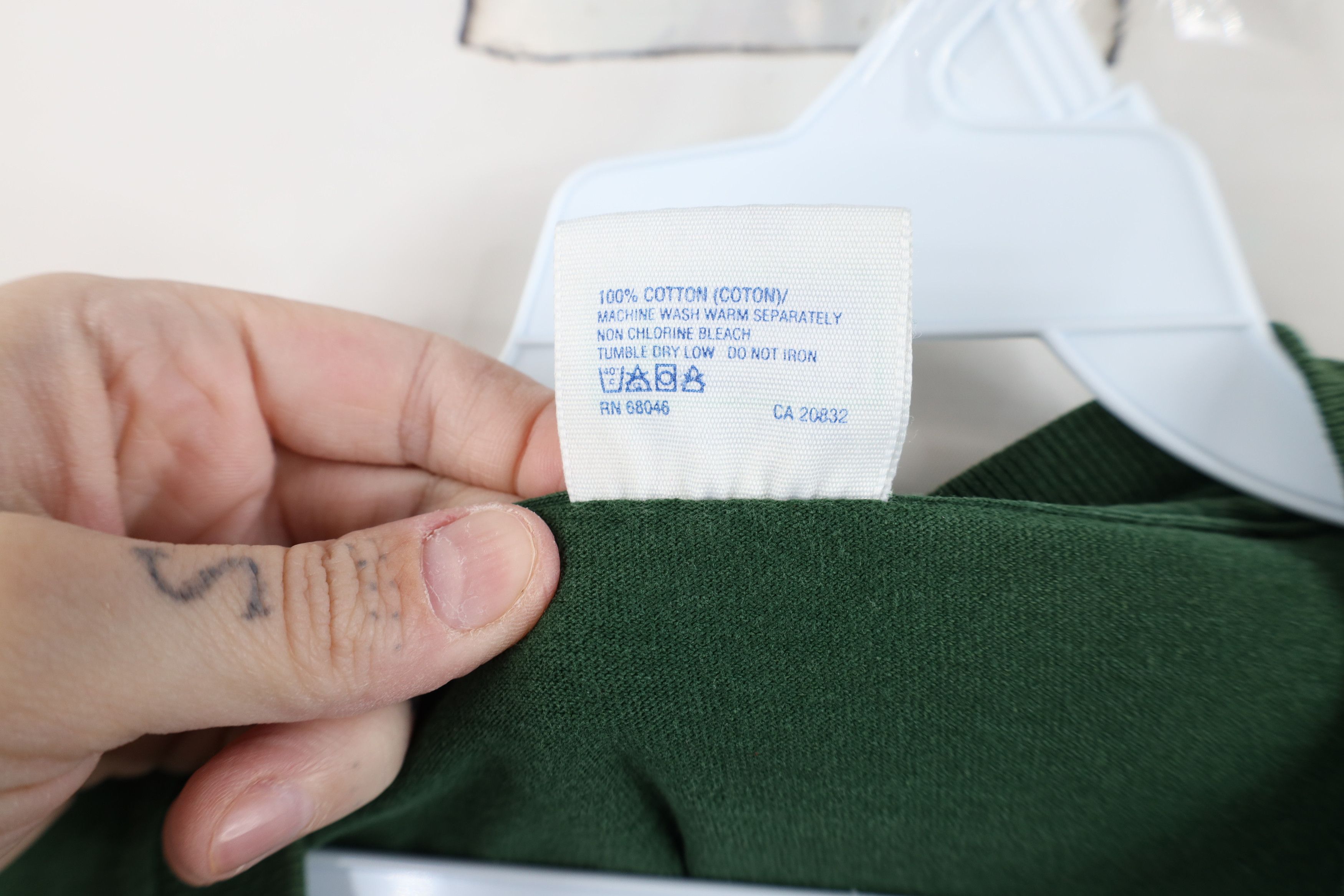 Vintage Vintage 90s Michigan State University T-Shirt Green USA Size US XL / EU 56 / 4 - 10 Thumbnail