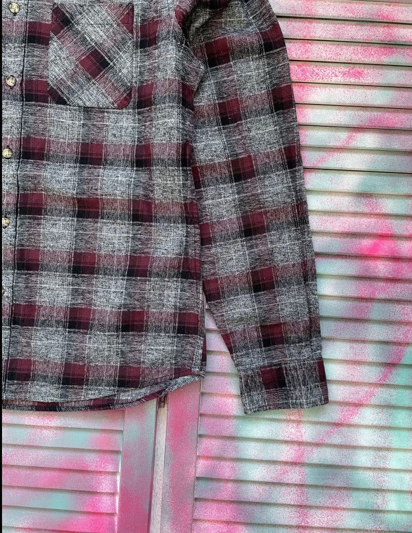 Other Vintage Y2K Flannel Check Shirt Size US M / EU 48-50 / 2 - 2 Thumbnail