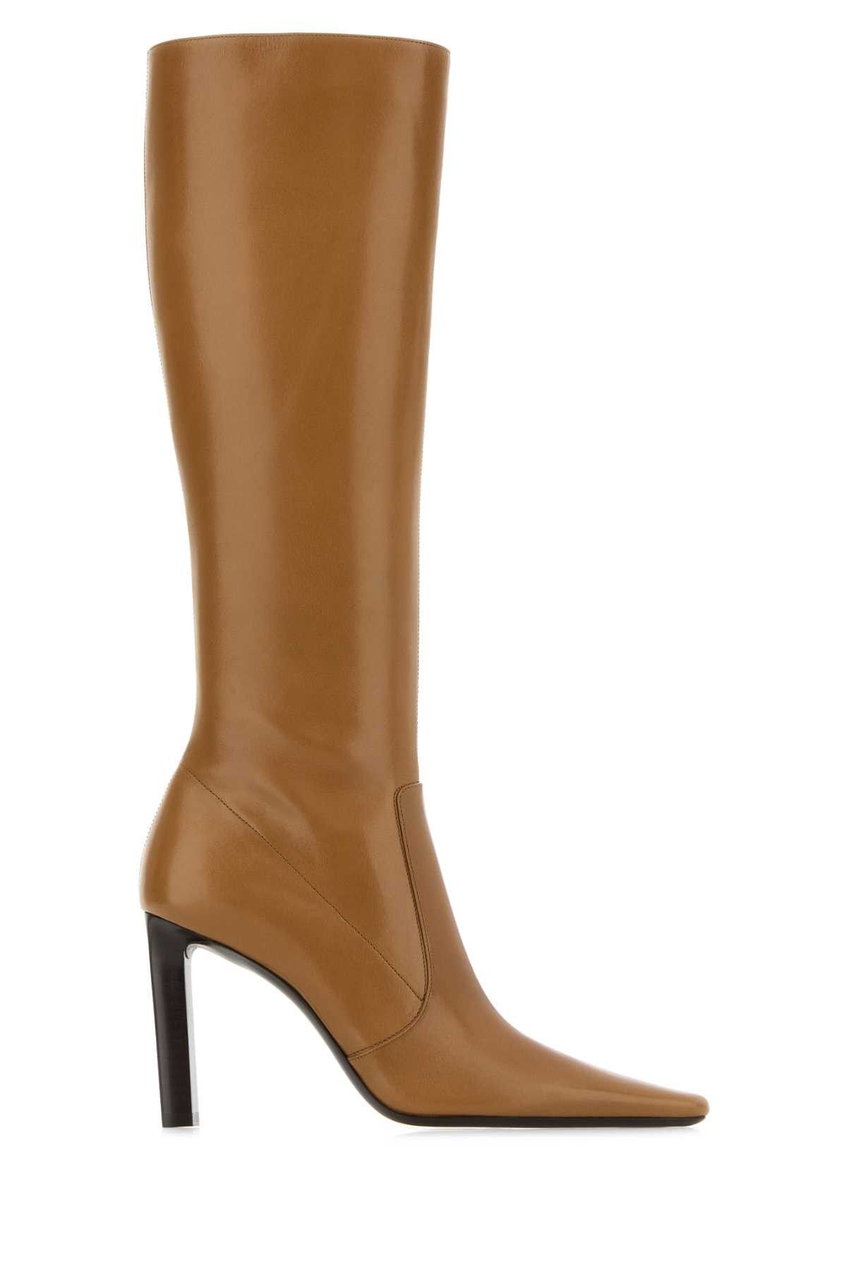 Saint Laurent Paris Camel Leather Jerome Boots Size US 11 / IT 41 - 1 Thumbnail