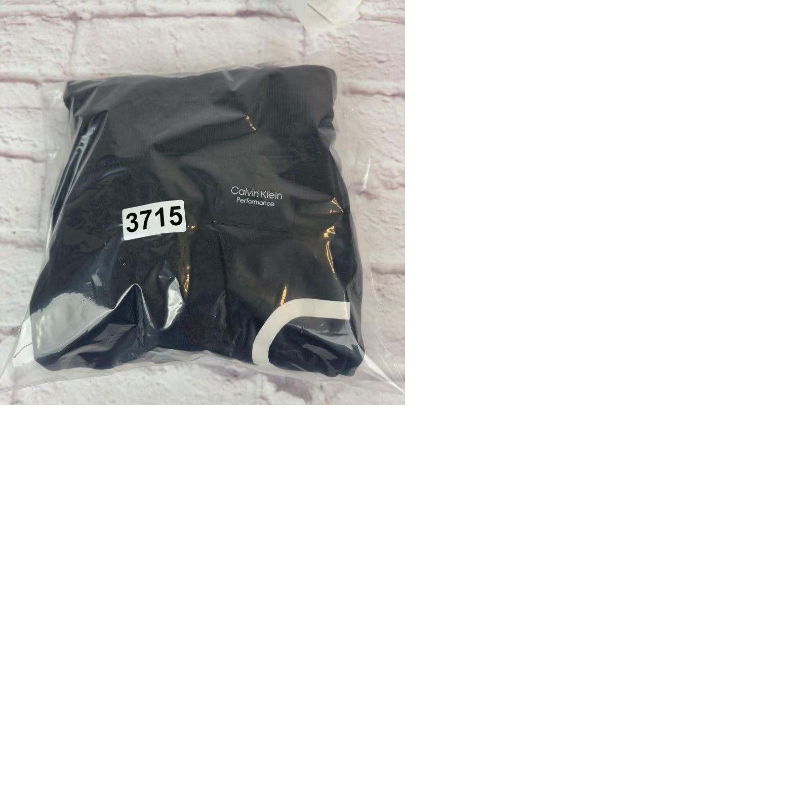 Calvin Klein Calvin Klein Performance Sweatpants Womens XS Black Fleece Jogger with Logo Side Pocket Elastic Waist Tapered Womens Sweatpants Size 26" / US 2 / IT 38 - 9 Thumbnail
