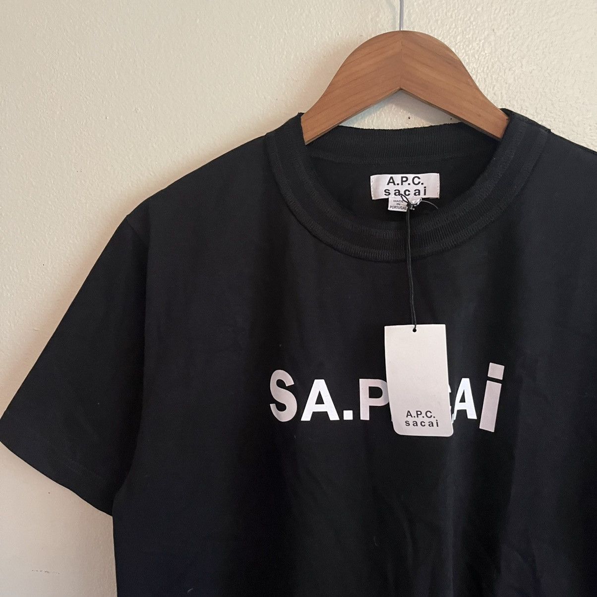 A.P.C. × Sacai Side Zip Taiyo Tee Size US M / EU 48-50 / 2 - 9 Thumbnail