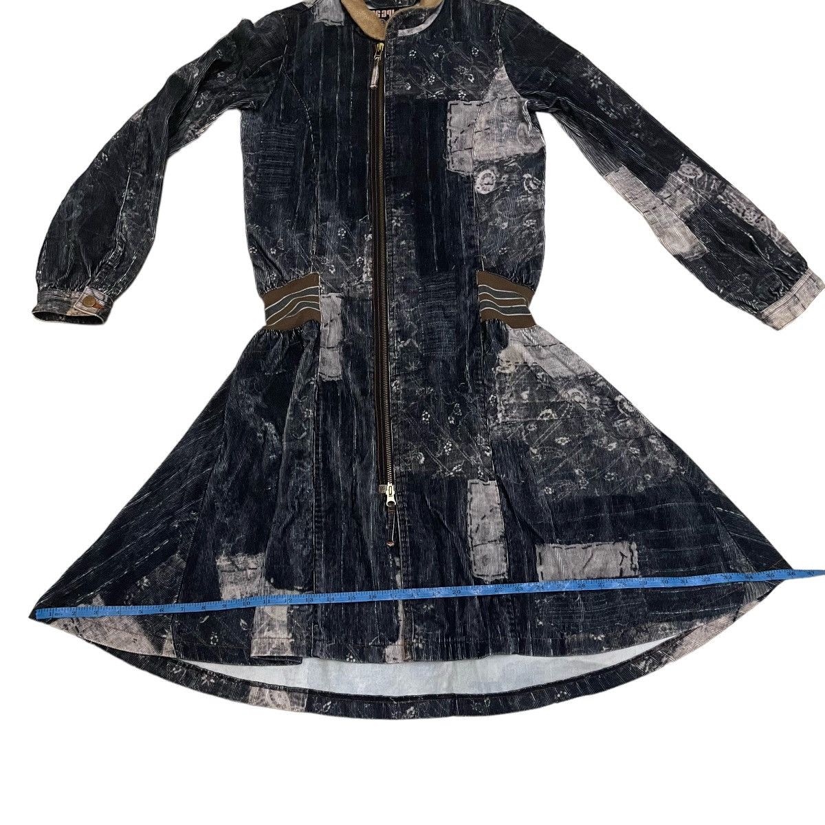 Jean Paul Gaultier Jean Paul Gaultier Patchwork Zipper Jacket Size Small Size S / US 4 / IT 40 - 20 Thumbnail