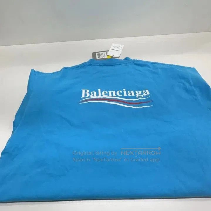 Balenciaga Balenciaga SS23 Logo Print Short Sleeve T. Size US S / EU 44-46 / 1 - 9 Thumbnail