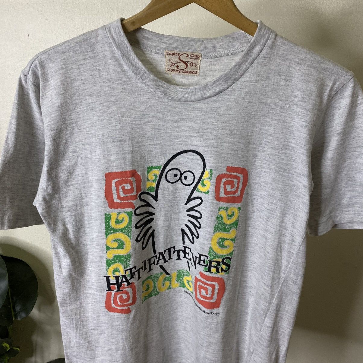 Vintage Vintage 1990s Moomin Characters Cartoon T Shirt Size US S / EU 44-46 / 1 - 2 Thumbnail