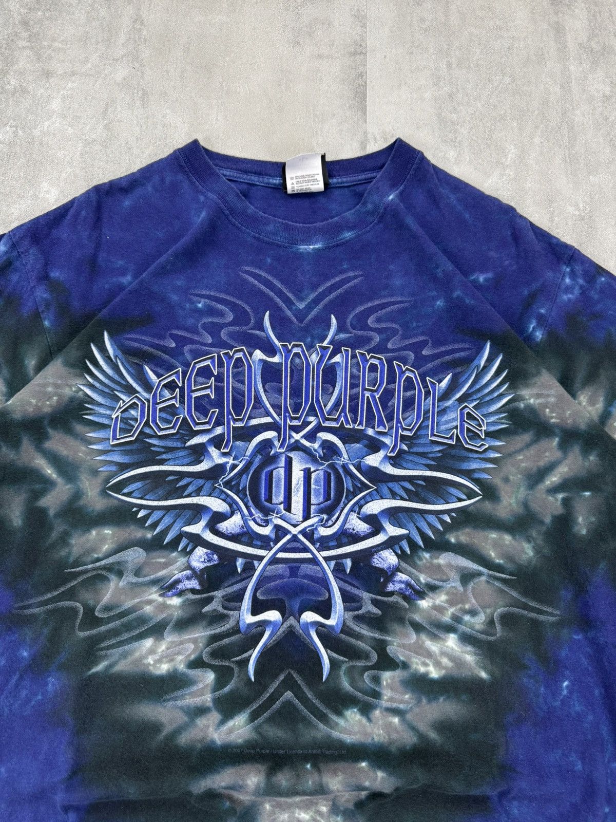 Liquid Blue × Vintage Deep Purple LIQUID BLUE 2007 Vintage Tie dye T-shirt L Size US L / EU 52-54 / 3 - 4 Thumbnail