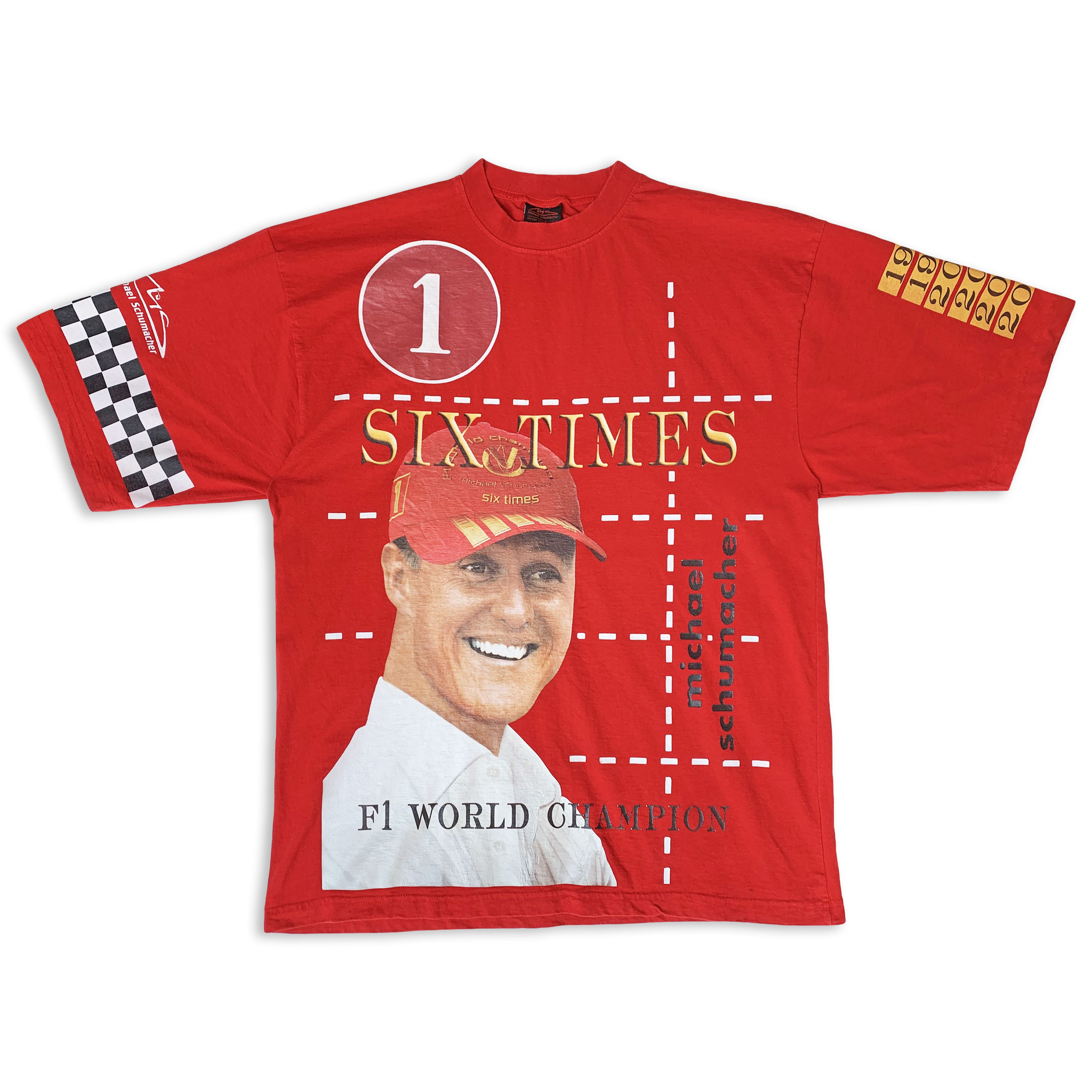 Ferrari Vintage 2003 MICHAEL SCHUMACHER T shirt Y2K F1 Ferrari Tee Size US M / EU 48-50 / 2 - 2 Thumbnail