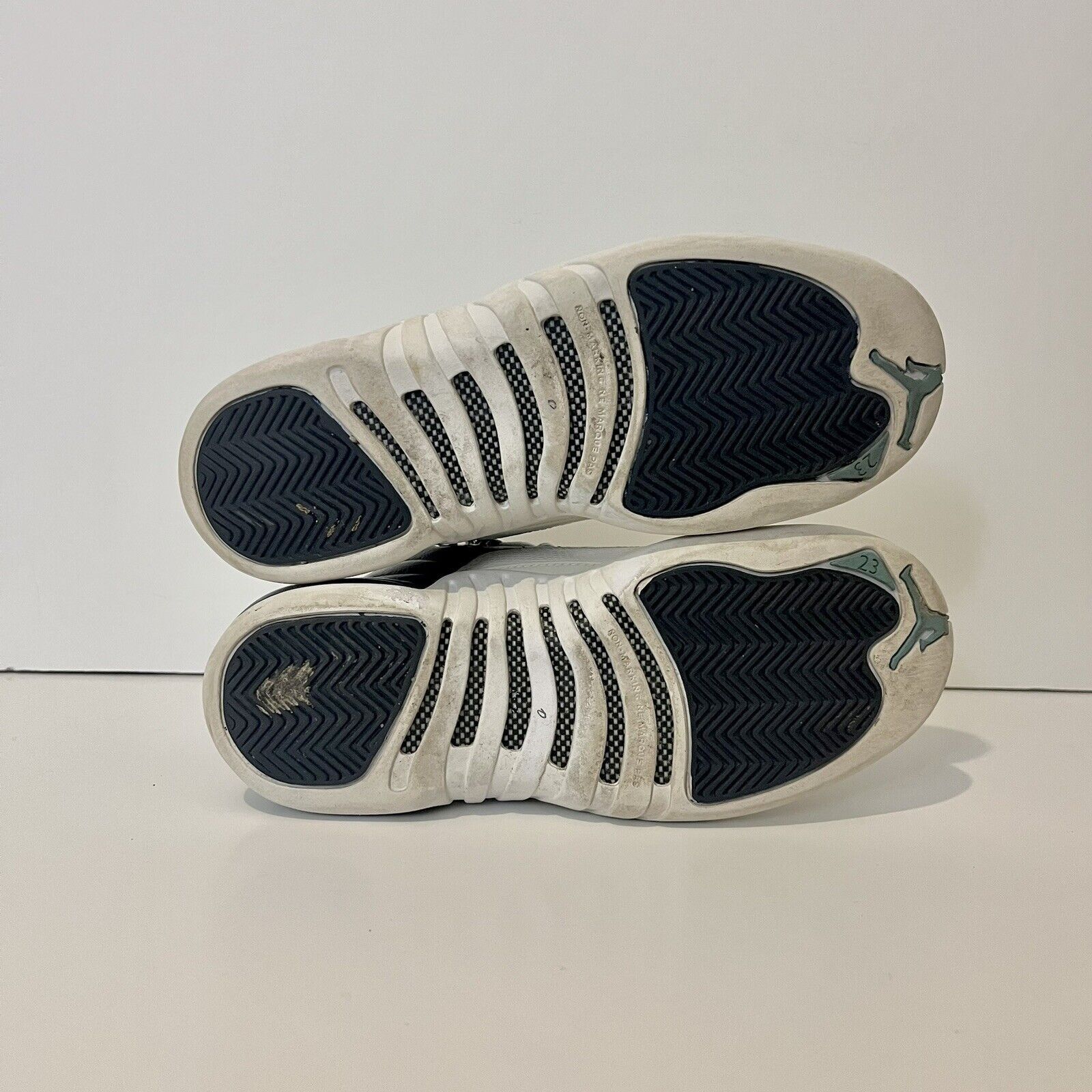 Nike 2012 Nike Air Jordan 12 XII GS Obsidian Blue 153265 410 5Y Size US 6.5 / IT 36.5 - 7 Thumbnail