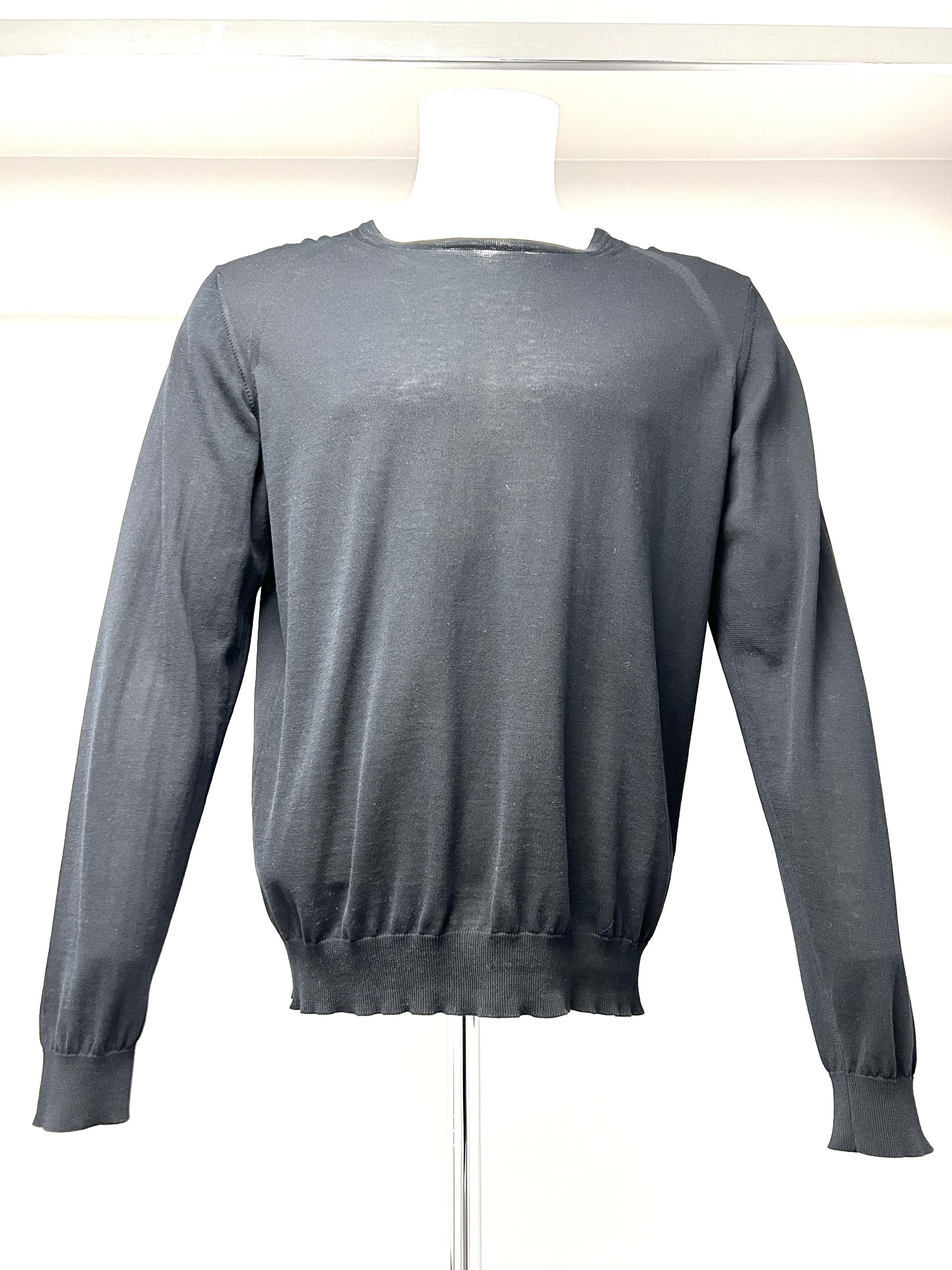 Lanvin NEW, LANVIN SUPERFINE KNITED CREWNECK SWEATER, MADE IN ITALY Size US XL / EU 56 / 4 - 4 Thumbnail