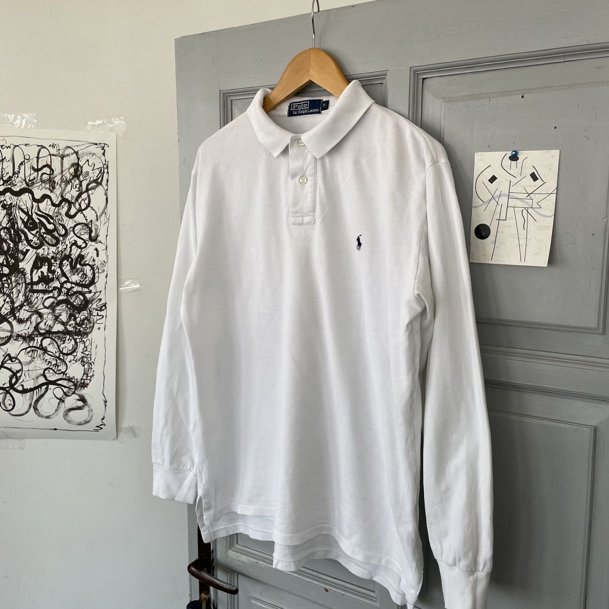 Polo Ralph Lauren Vintage Polo Ralph Lauren Rugby Long Sleeve Size M Size US M / EU 48-50 / 2 - 4 Thumbnail