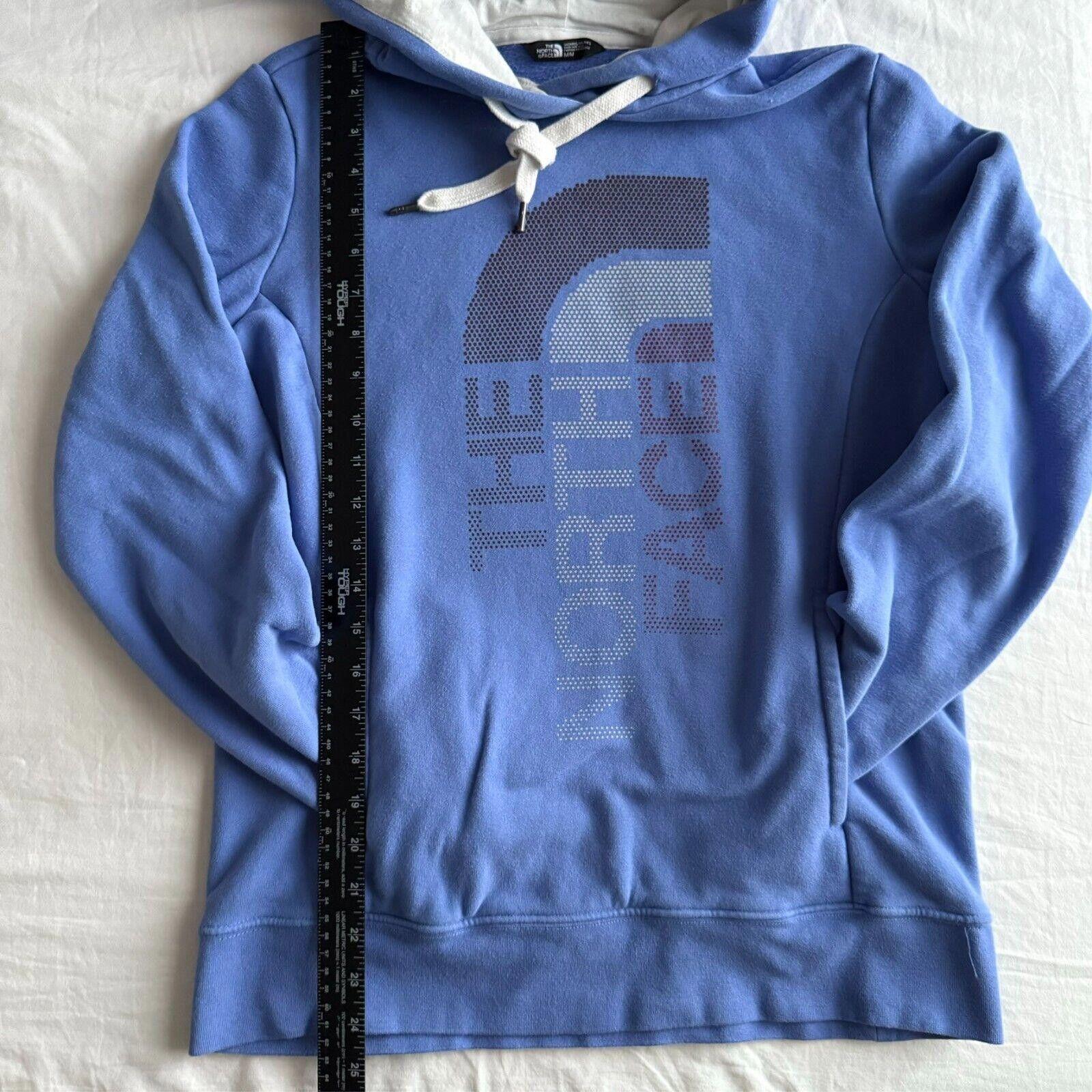 The North Face The North Face Hoodie Blue Pullover Sweatshirt Adult Sz M Size US 32 / EU 48 - 4 Thumbnail