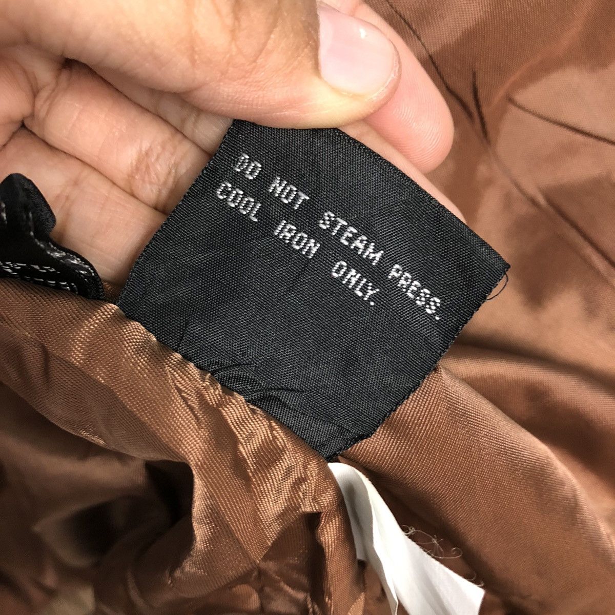 Japanese Brand 📌Vintage Bomber Leather Jacket Adventure Bound Issey Miyake Size US M / EU 48-50 / 2 - 25 Thumbnail
