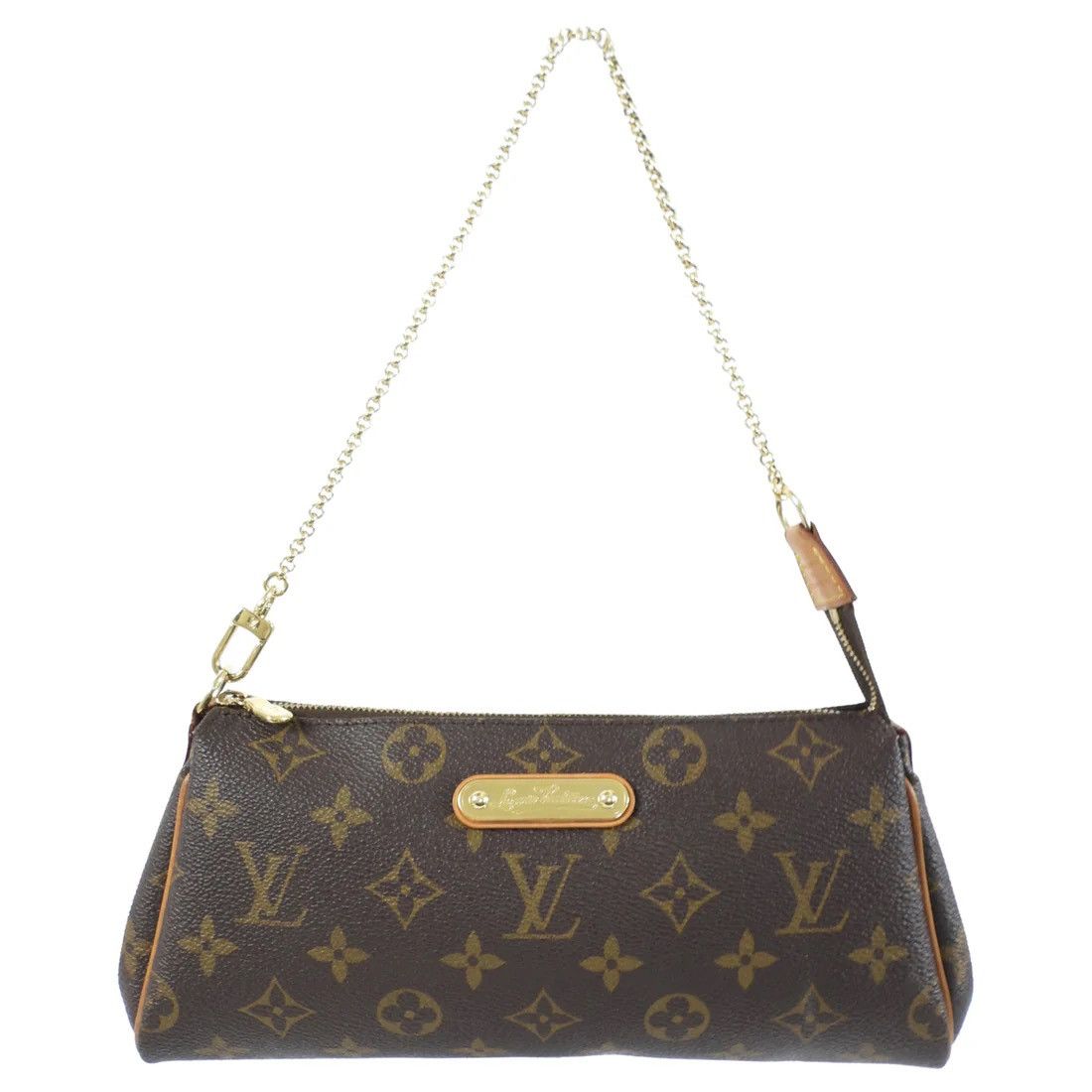 Louis Vuitton Louis Vuitton Monogram Coated Canvas Eva Chain Clutch Size ONE SIZE - 1 Thumbnail