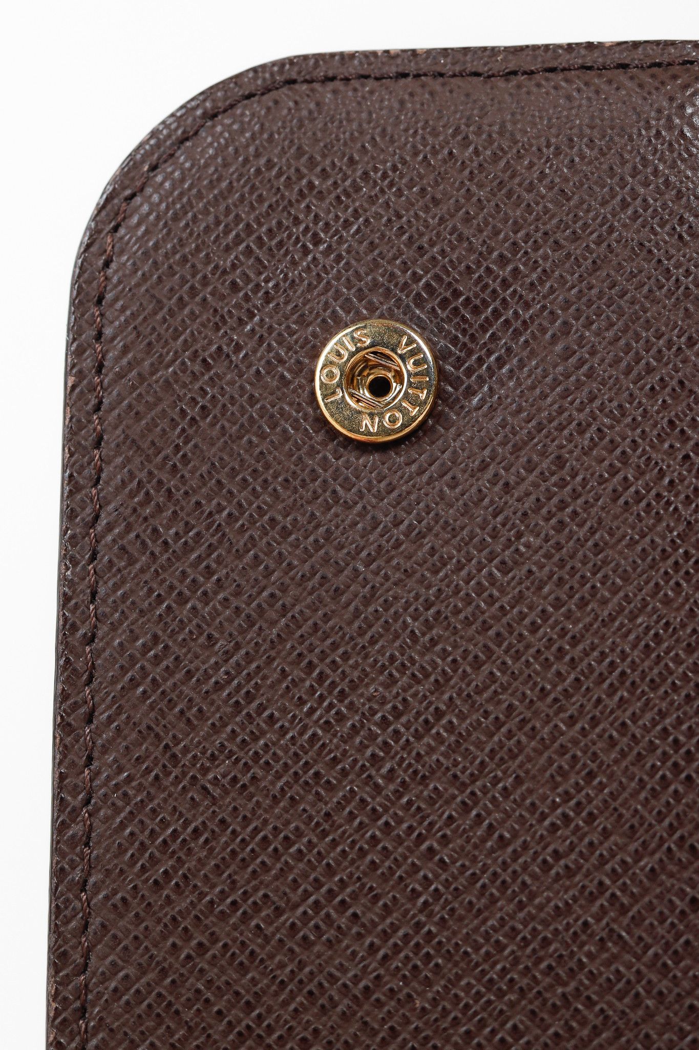 Louis Vuitton Louis Vuitton 2011 Brown Insolite Damier Ebene Wallet Size ONE SIZE - 9 Thumbnail