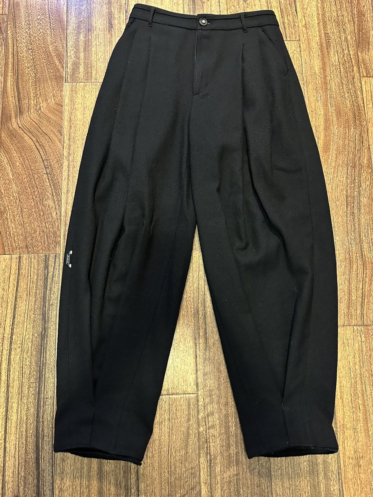 image of Ader Error Wool Pants in Black, Men's (Size 32)