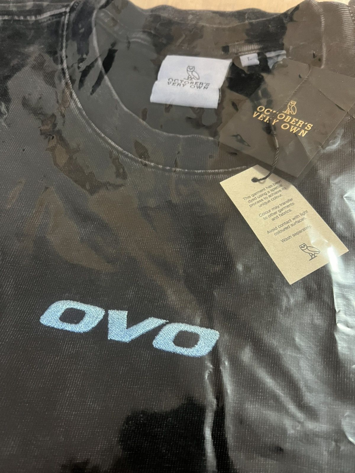 October's Very Own OVO X PlayStation Liquid Owl Garment Dyed T-Shirt - Large Size US L / EU 52-54 / 3 - 9 Thumbnail
