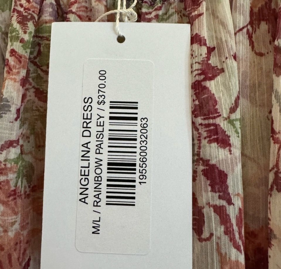 MISA Los Angeles NWT Misa Los Angeles Angelina Chiffon Maxi Dress Rainbow Size M / US 6-8 / IT 42-44 - 5 Thumbnail