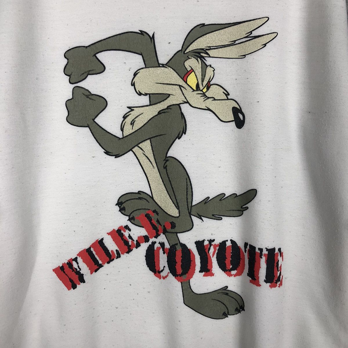 Cartoon Network × Vintage Vintage Looney Tunes Cartoon Coyote Sweatshirt Rare Design Size US M / EU 48-50 / 2 - 10 Thumbnail