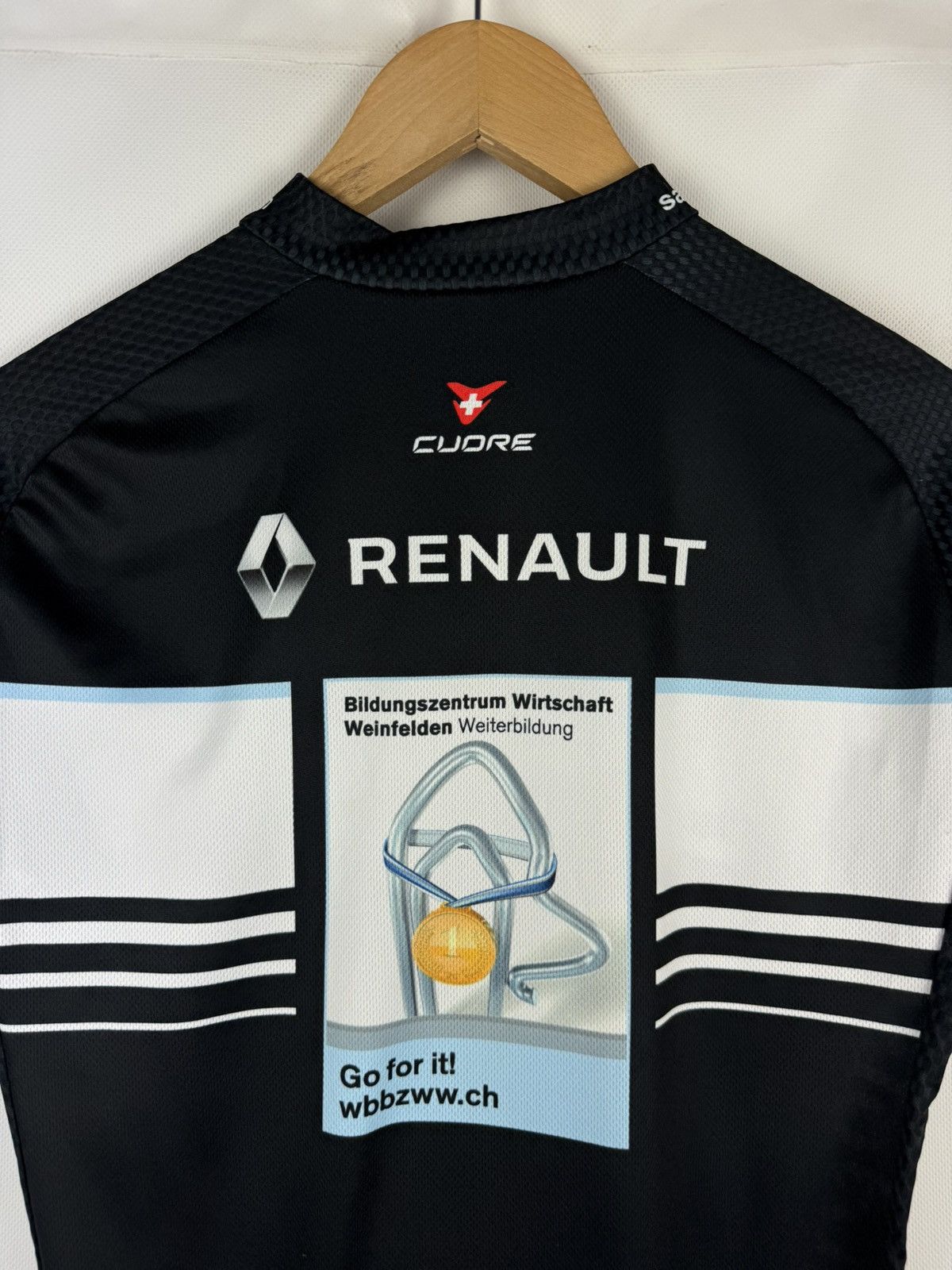 Other Cudre Santis Classic Renault Full Zip Cycling Jersey Shirt Size US M / EU 48-50 / 2 - 22 Thumbnail