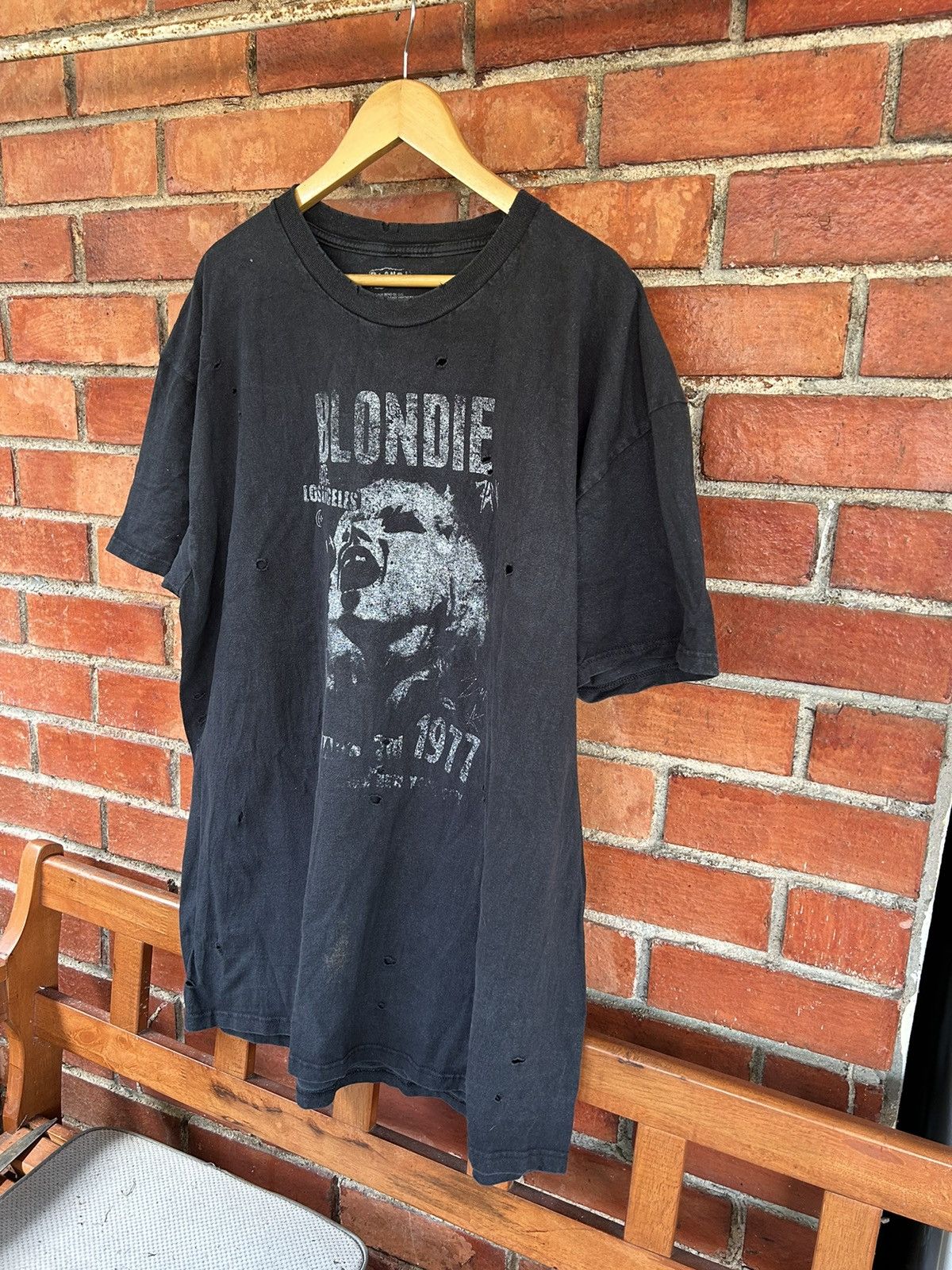 Band Tees 💥 BLONDIE DISTRESSED TEES Size US XL / EU 56 / 4 - 3 Thumbnail