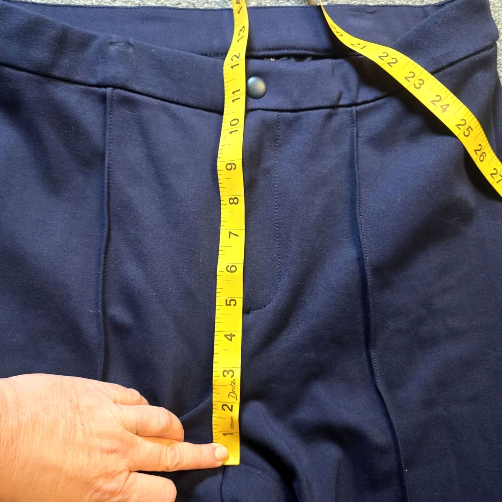 Gap Gap Pants Women's Size 14 Blue Flare Stretch Flat Front Regular Rise 33 Inseam Pants Size 36" / US 14 / IT 50 - 6 Thumbnail