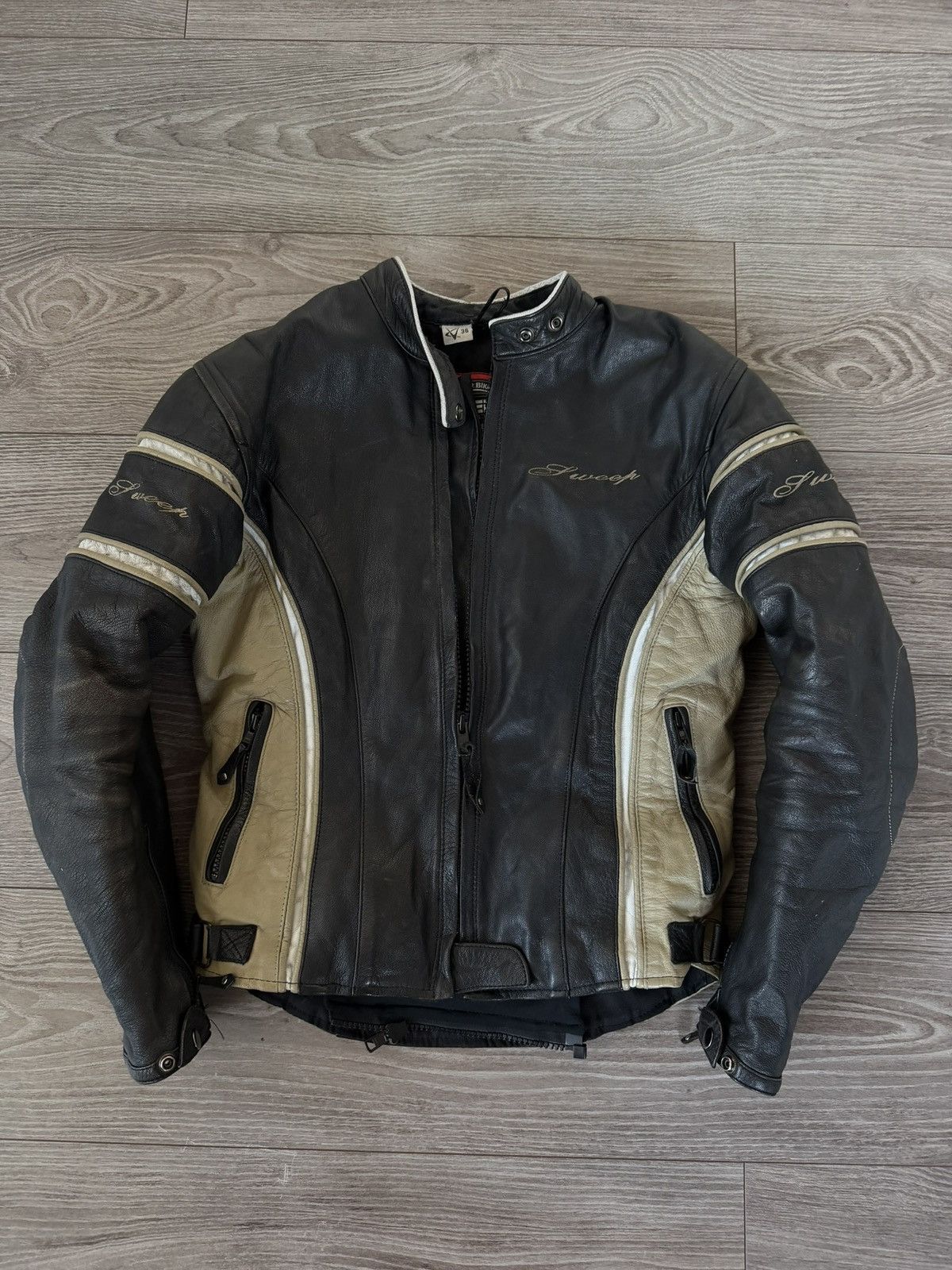 Other 100% Leather Sweep Euro Bike Motorsport Ykk Jacket Size S / US 4 / IT 40 - 2 Thumbnail